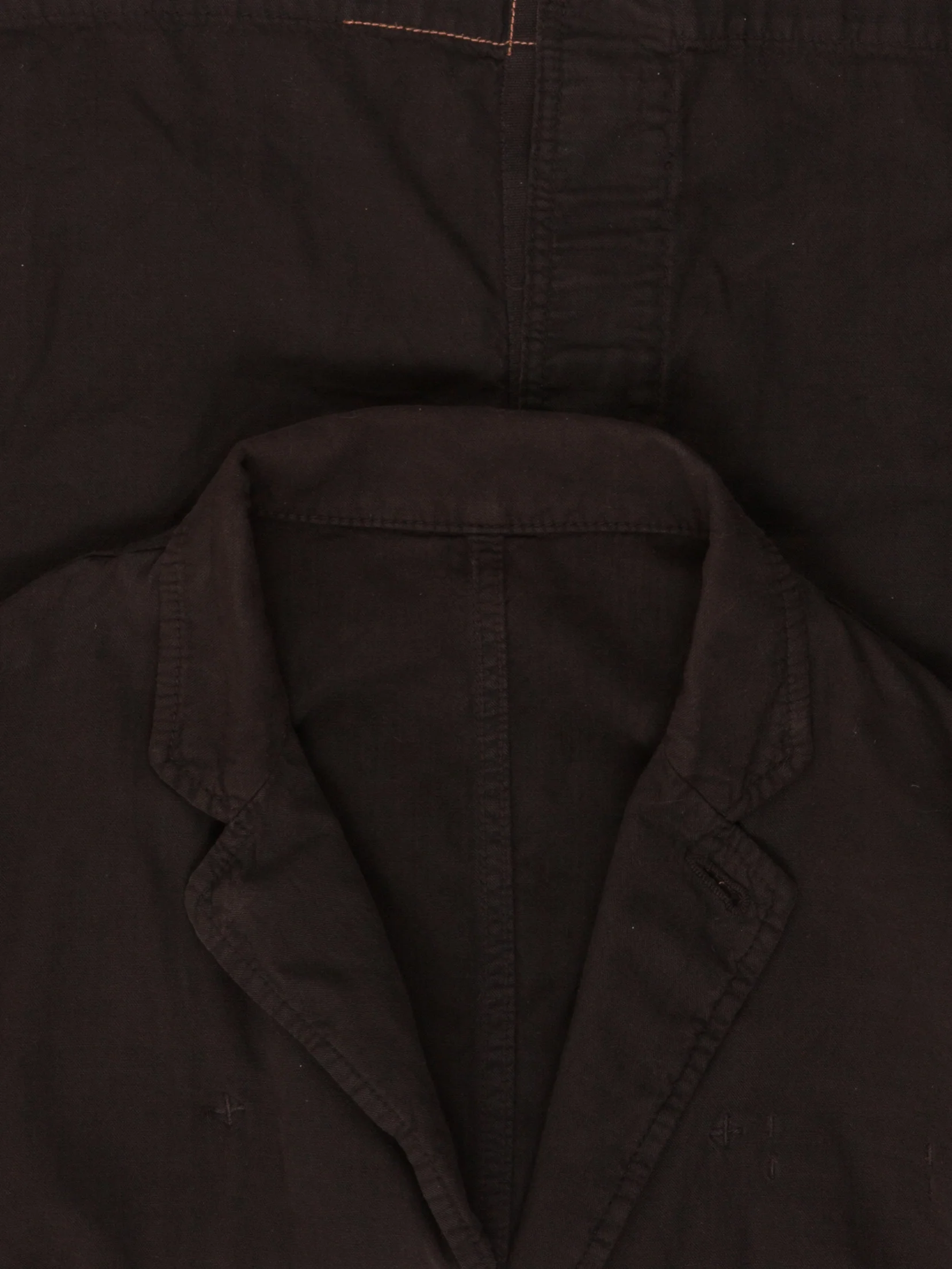 Over-dyed Denim Coat - Image 3