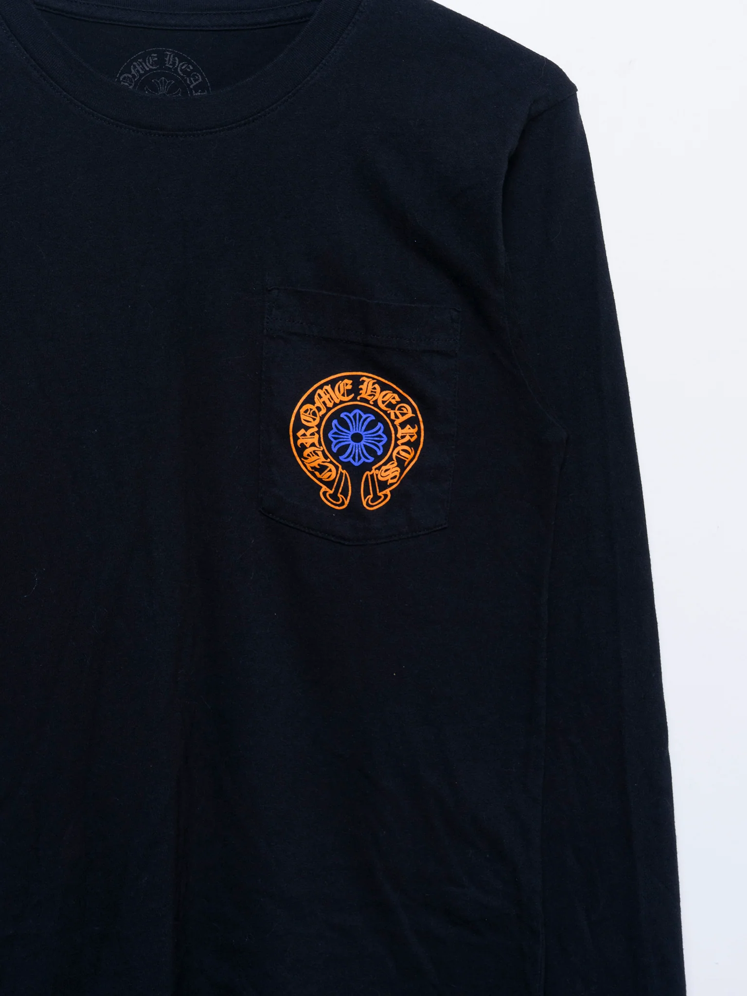 Orange & Blue Staff Longsleeve Shirt - Image 3