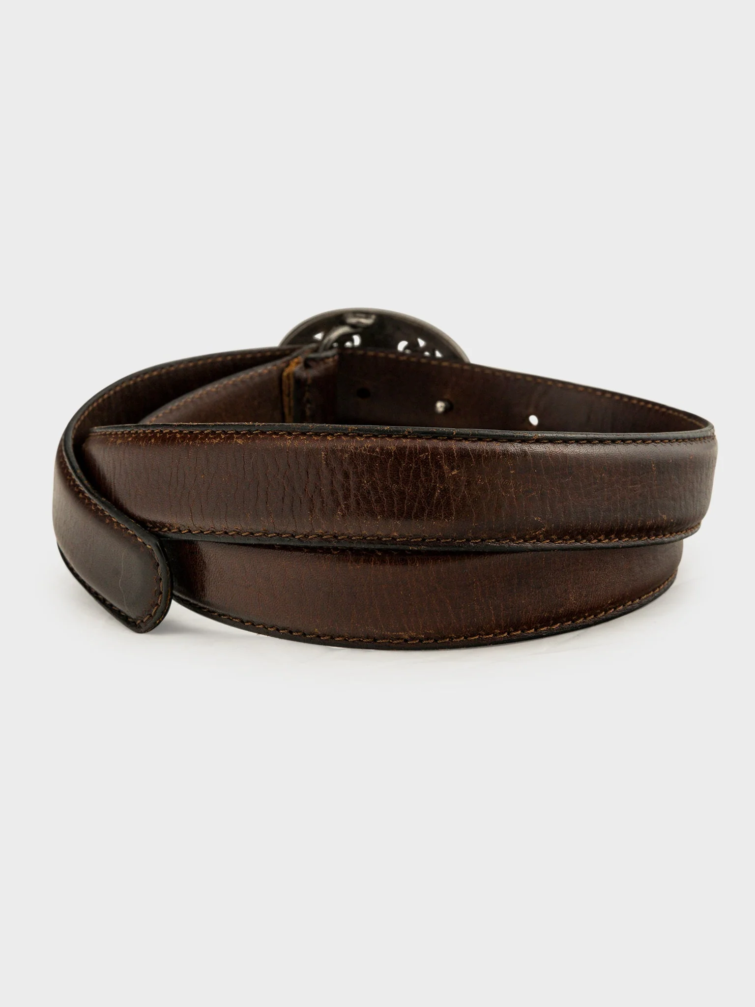 Oval Cross Belt Buckle - Image 4