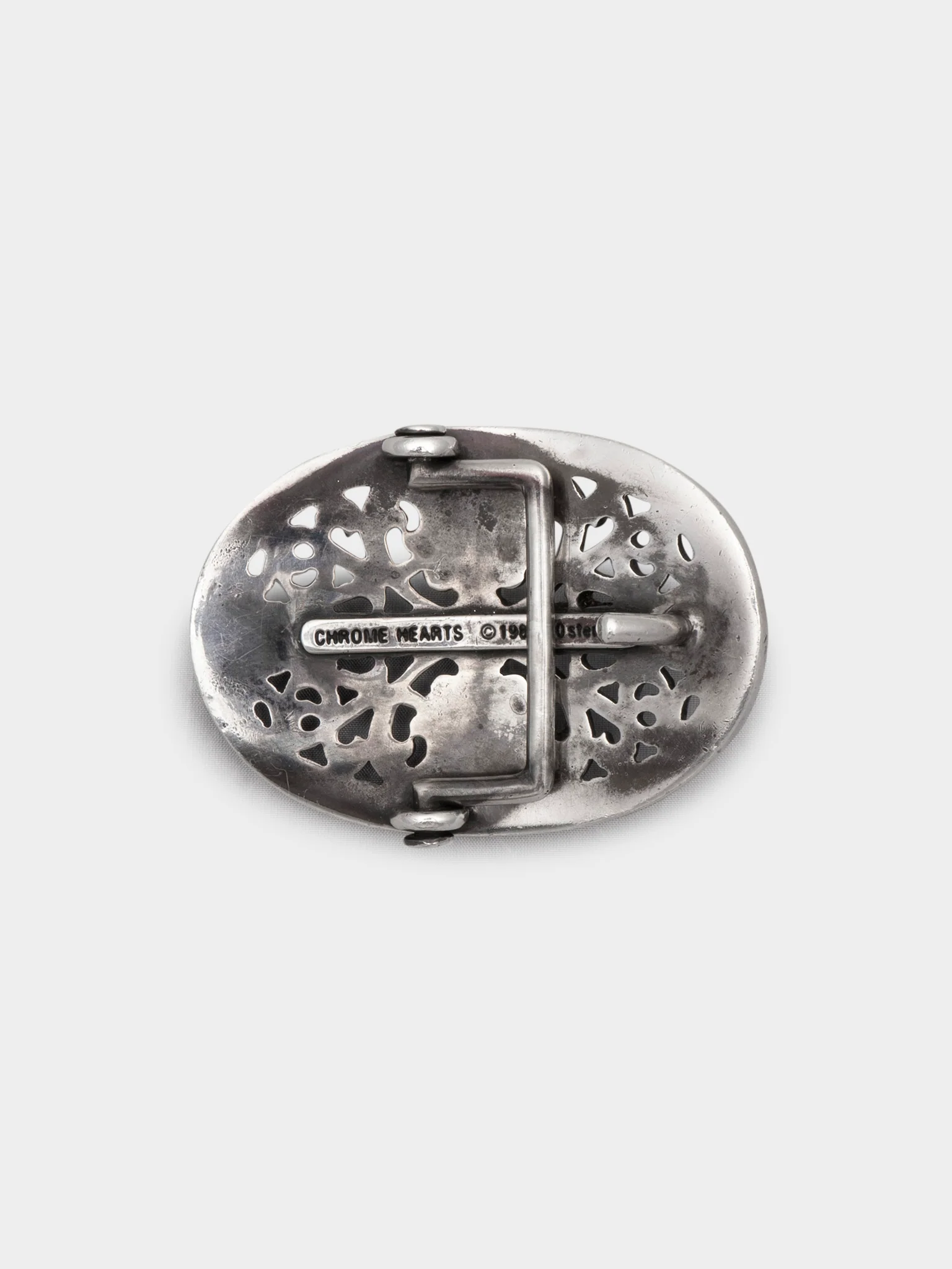 Oval Cross Belt Buckle - Image 2