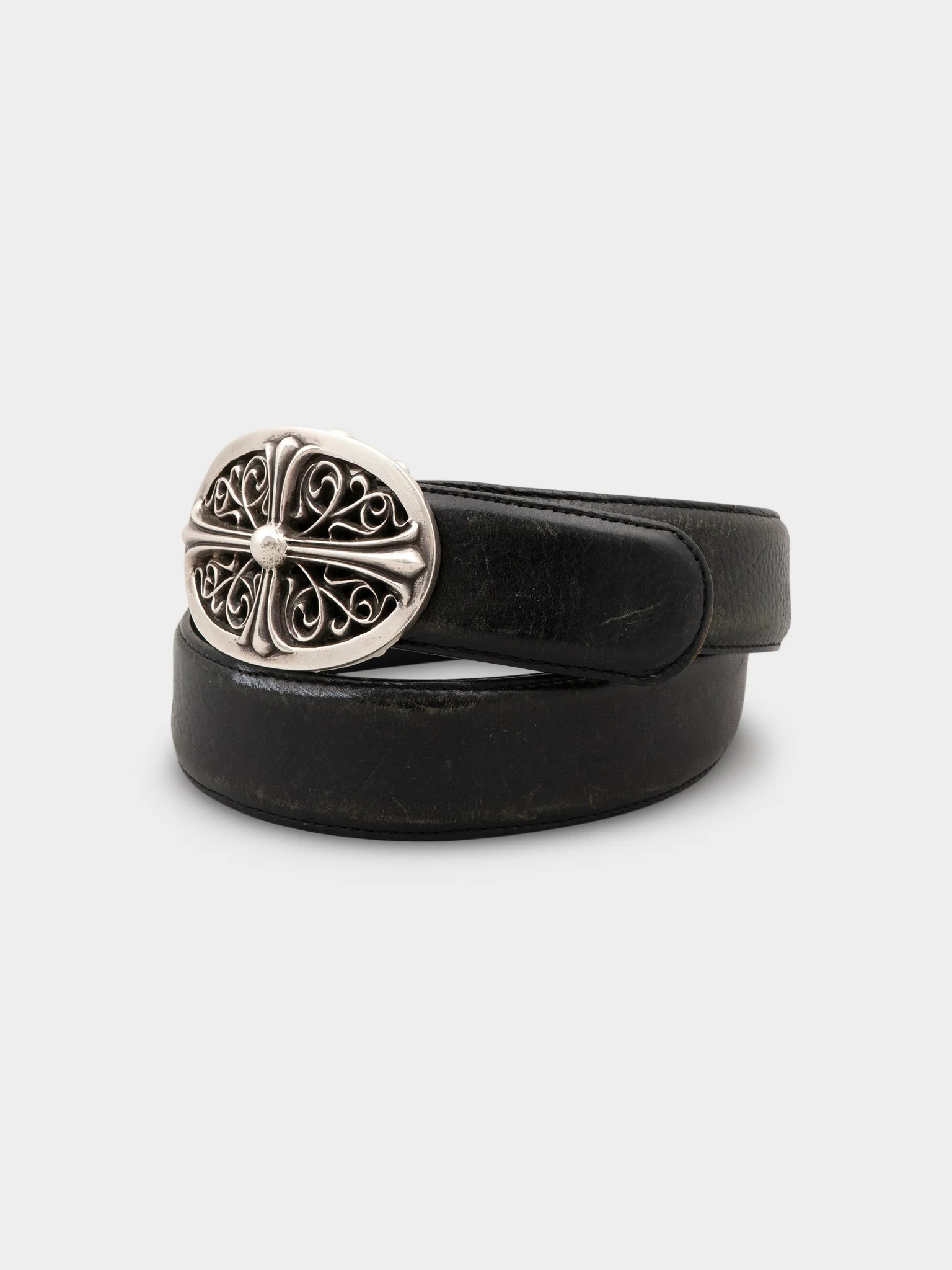 Oval Cross Buckle Belt (34) - Image 2