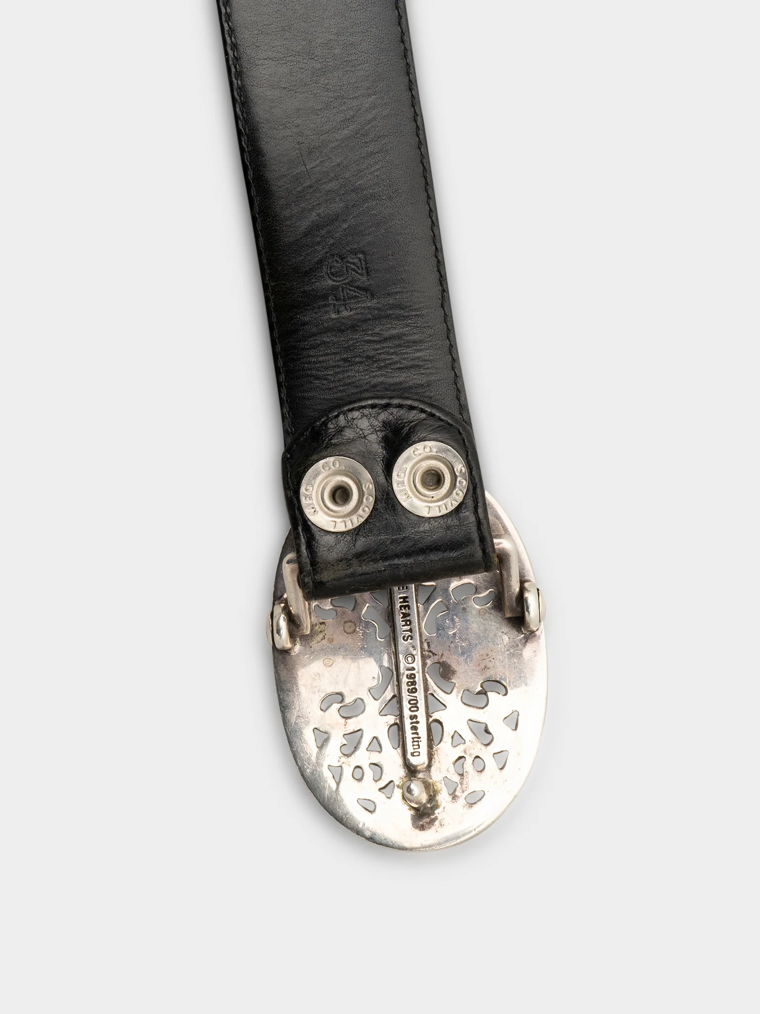 Oval Cross Buckle Belt (34) - Image 6