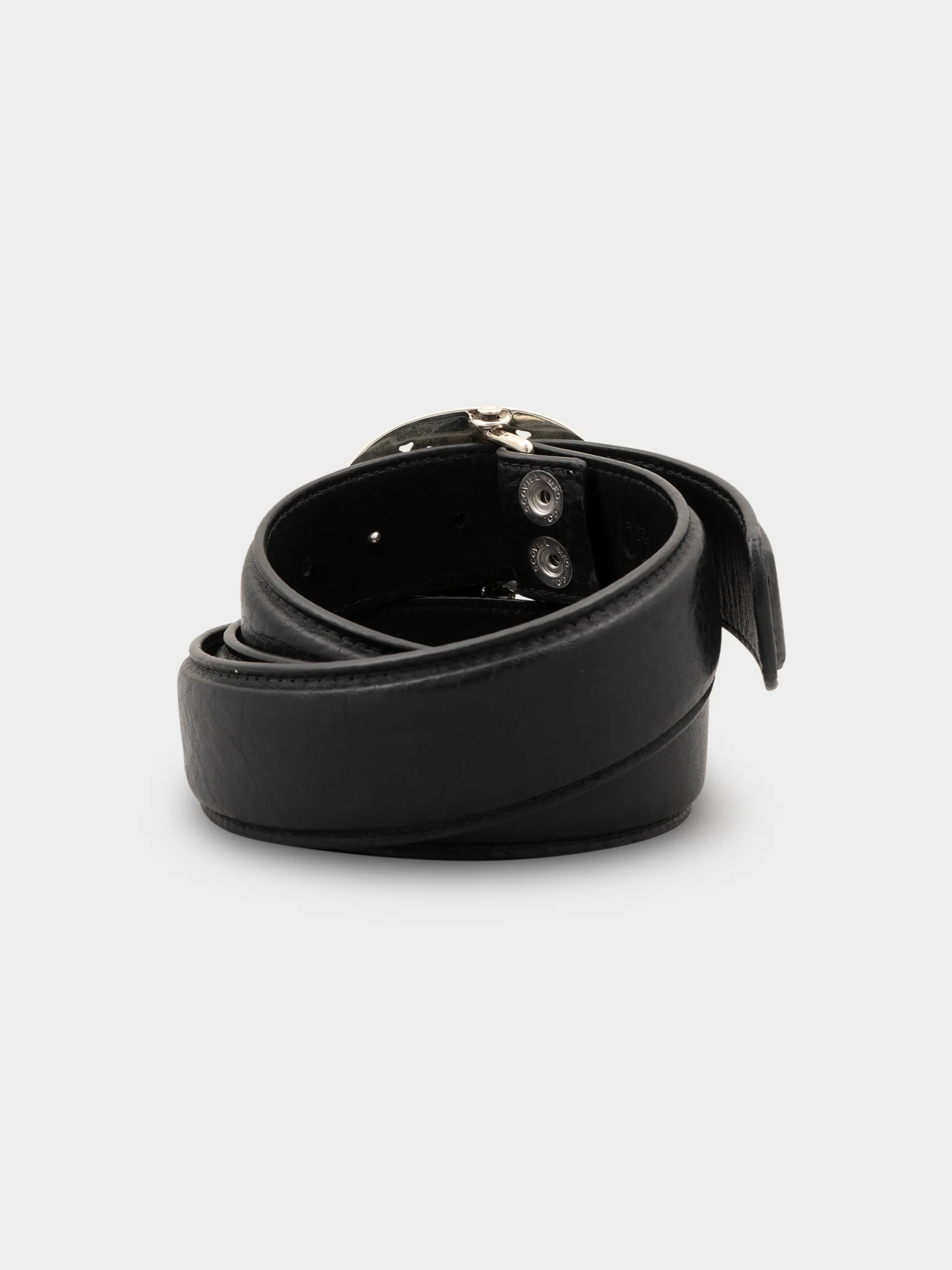Oval Cross Buckle Belt (40) - Image 4