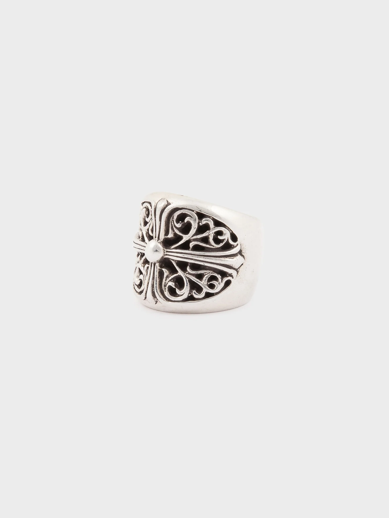 Oval Cross Ring - Image 2