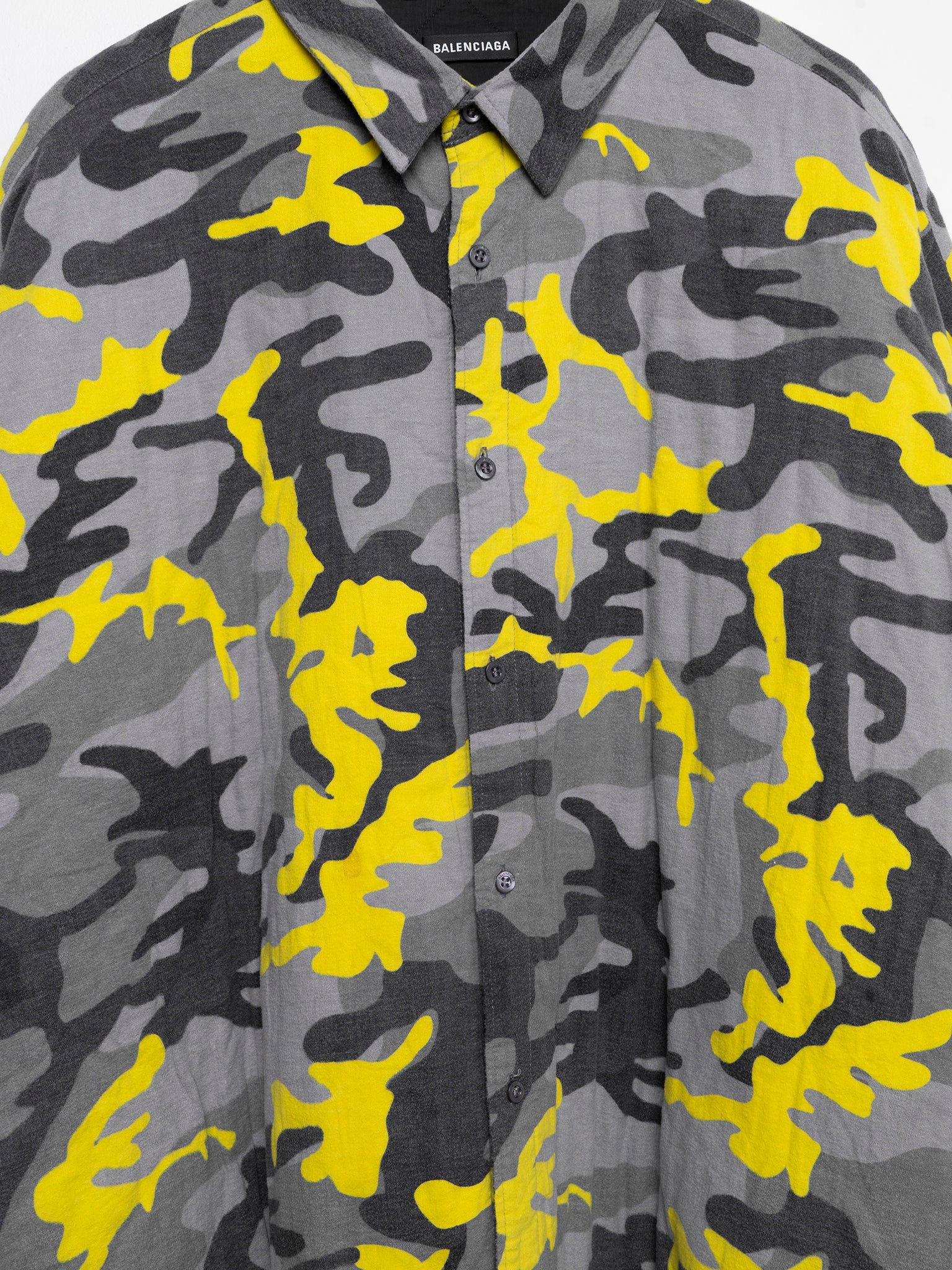 Oversized Camo Padded Shirt - Image 2