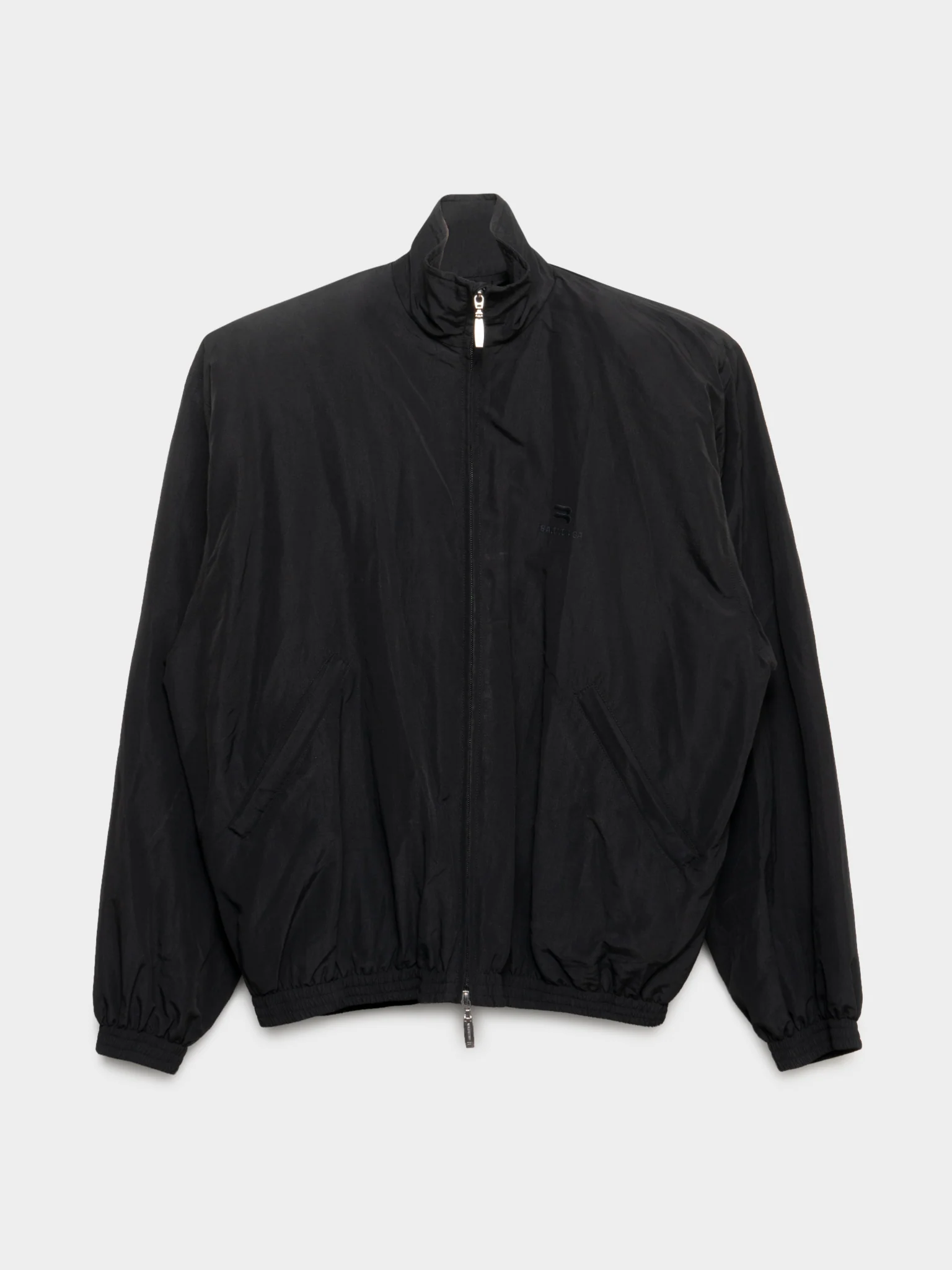 Padded Shoulder Sporty B Track Jacket