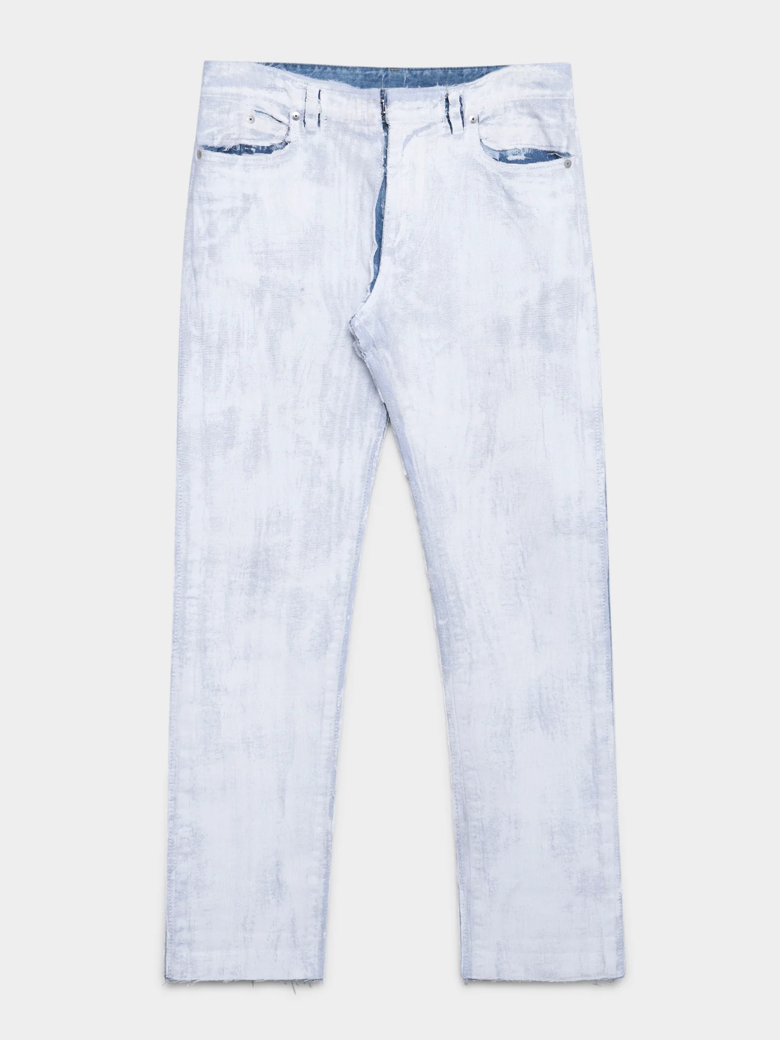 Painted Gauze Jeans