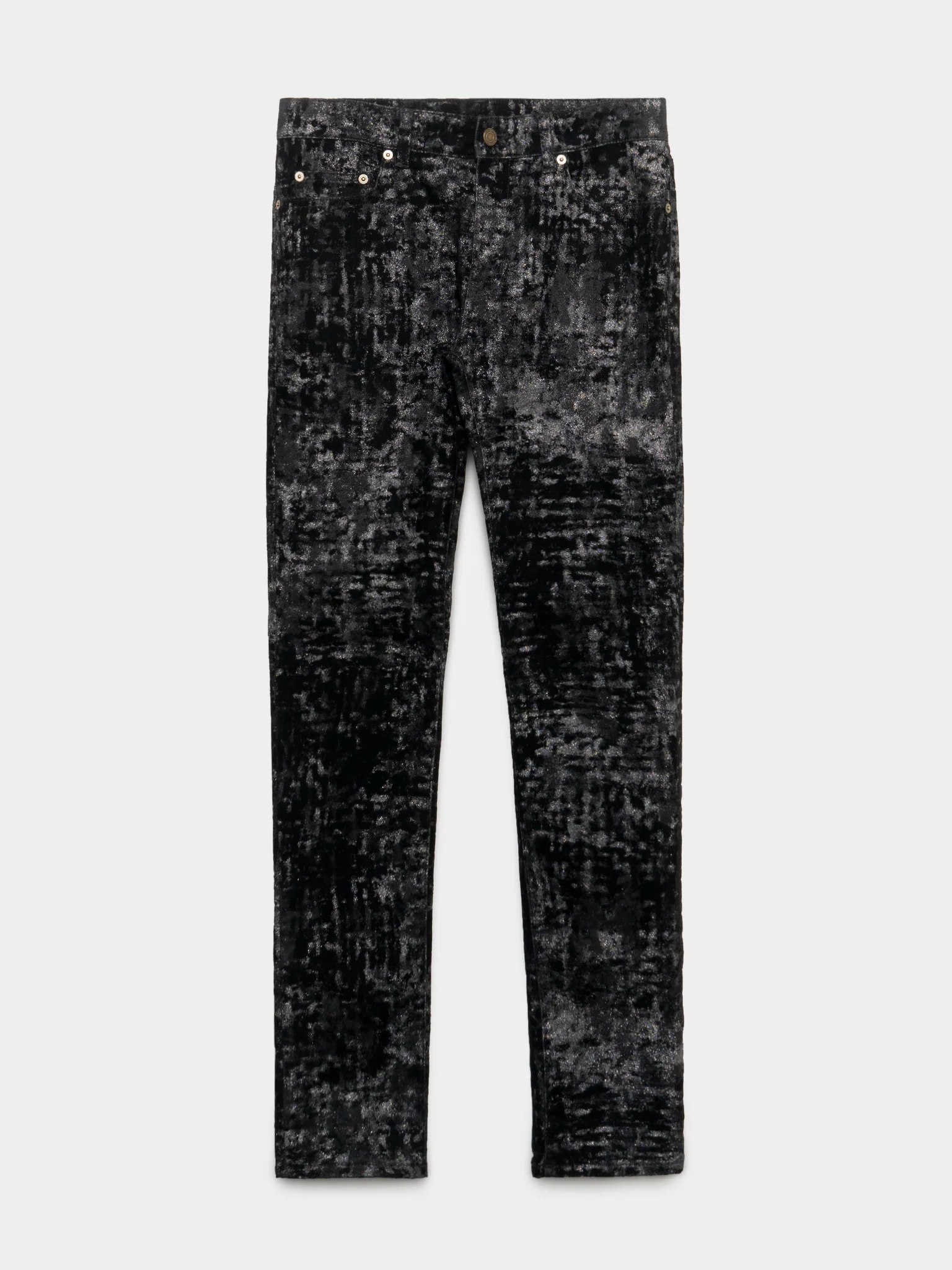Palladium Velvet Metallic Pants