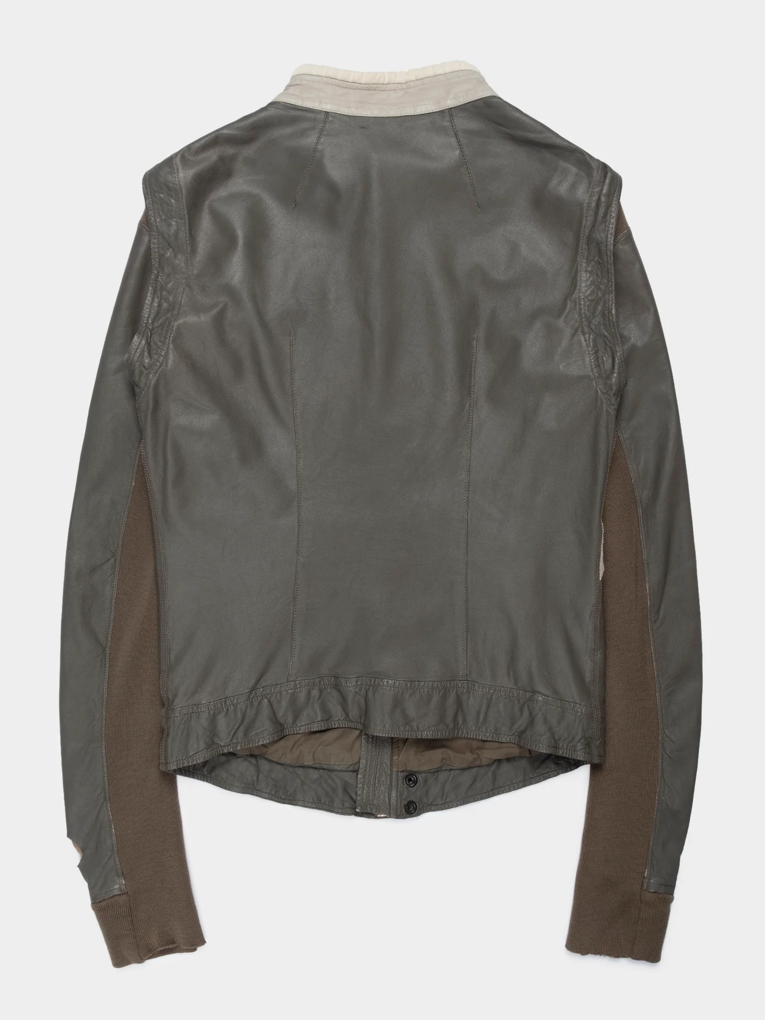 'Creatch' Leather Biker Jacket - Image 2