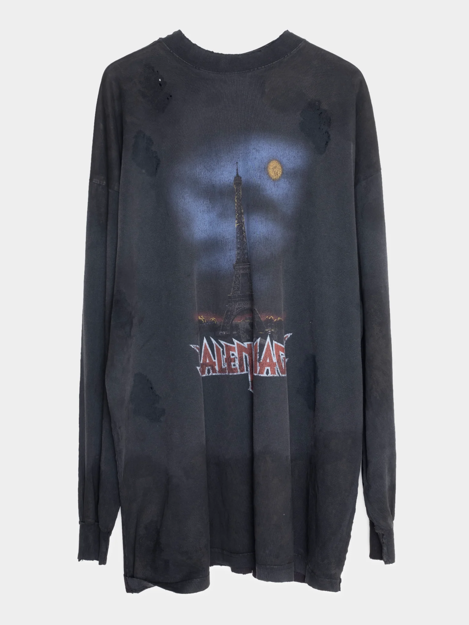 Paris Moon Longsleeve T-Shirt
