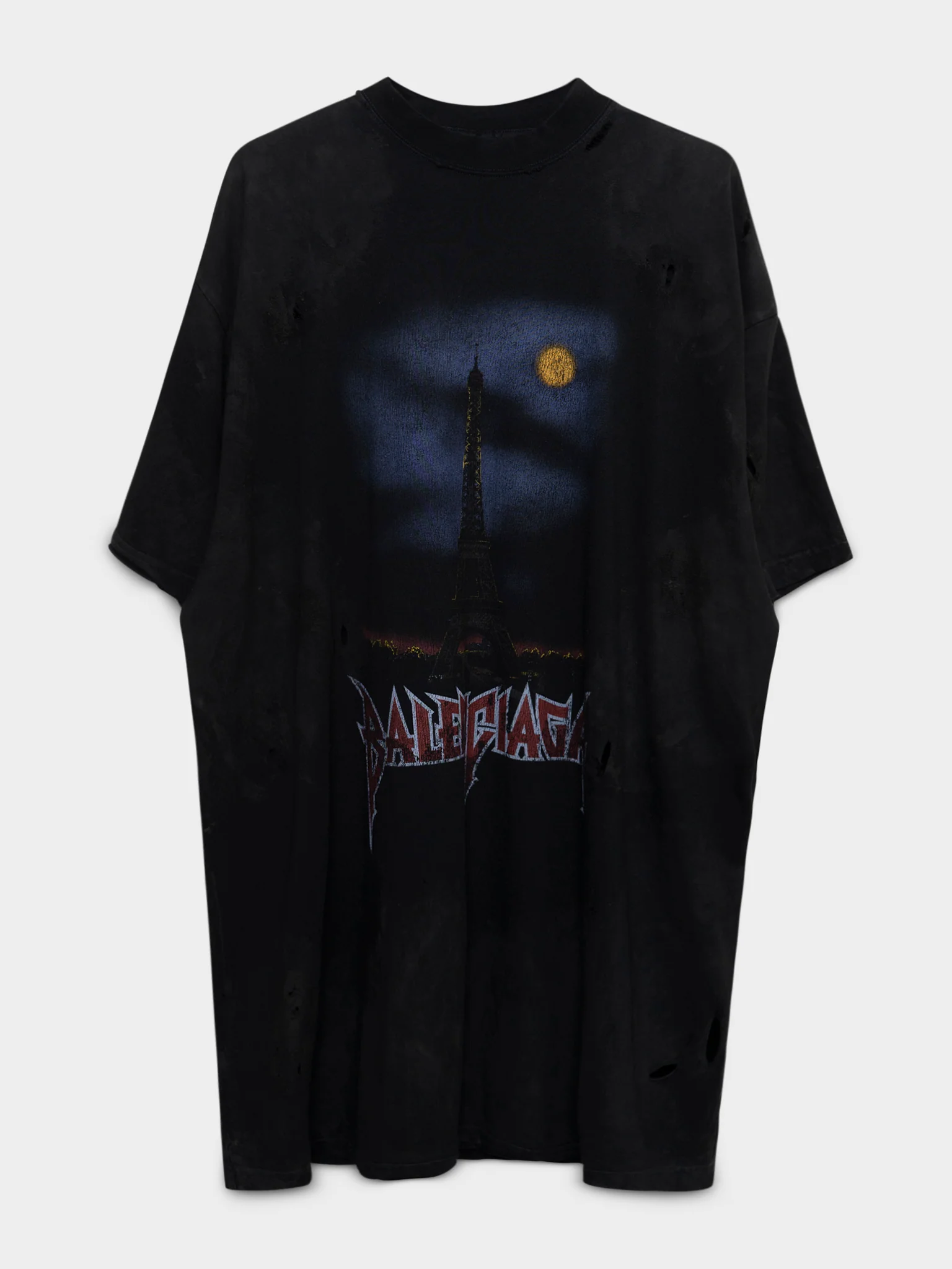 Paris Moon Oversized T-Shirt