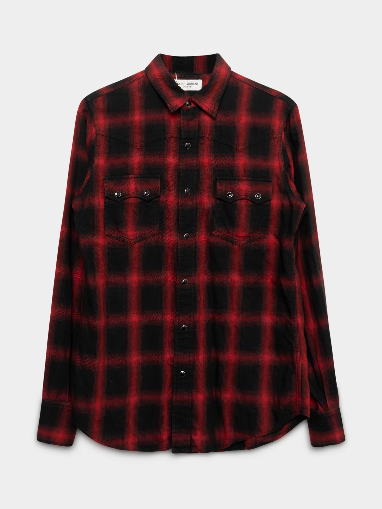 Paris Plaid Snap Flannel