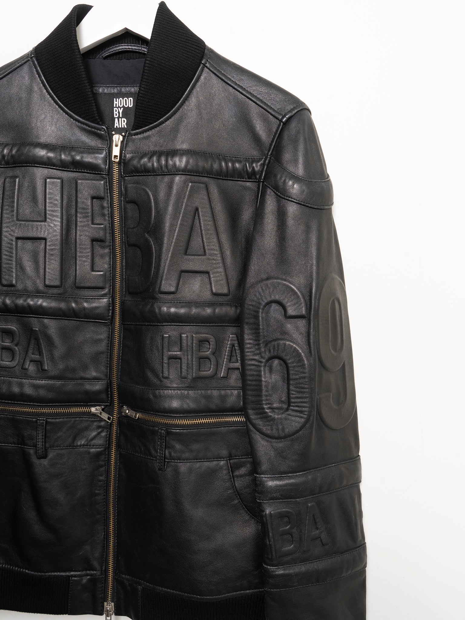 Patch Leather Jacket - Image 2