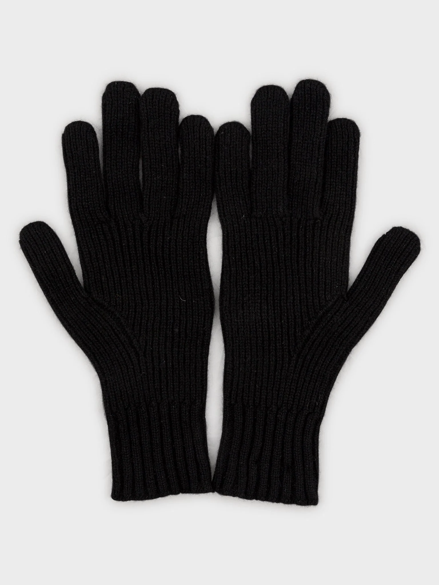 Patched Cashmere Gloves - Image 2