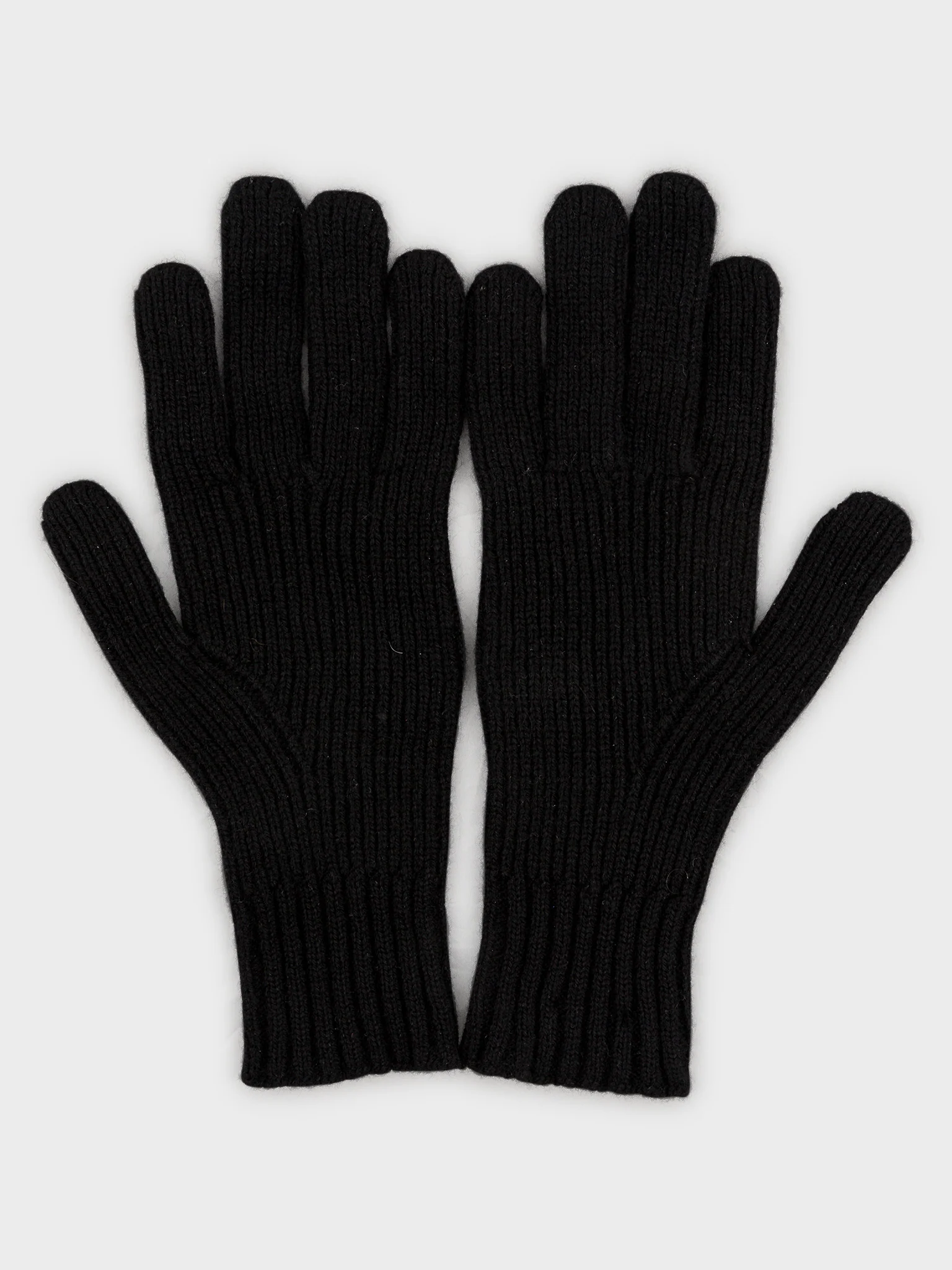 Patched Cashmere Gloves - Image 2