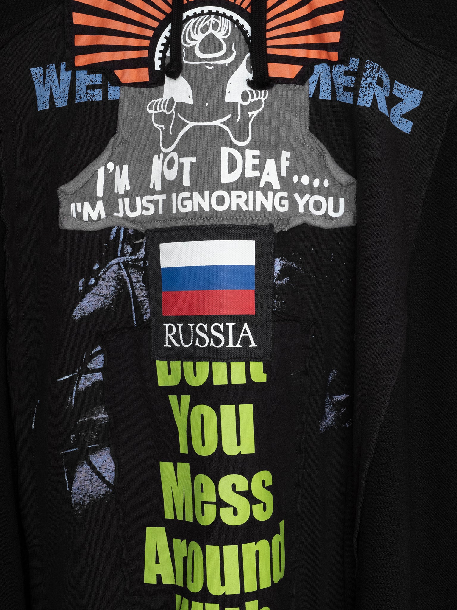 Russia Patched Hoodie - Image 2