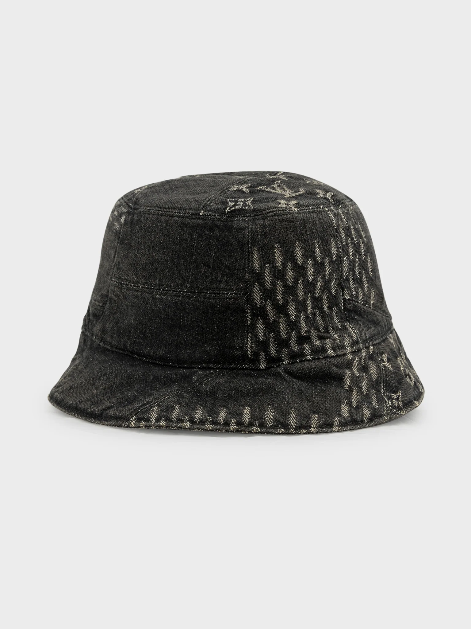 Nigo Patchwork Monogram Bucket Hat