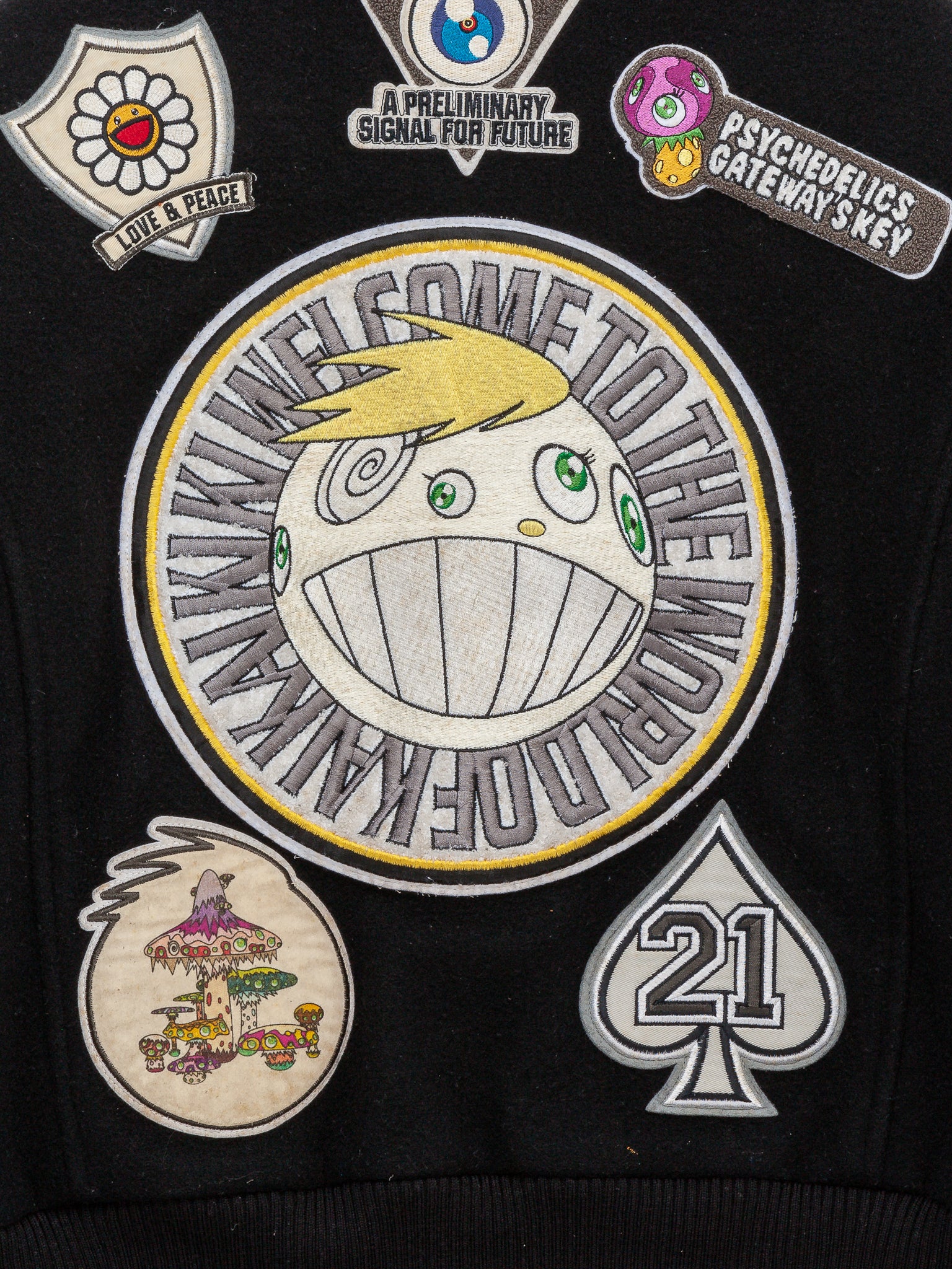Patchwork Varsity Jacket - Image 4