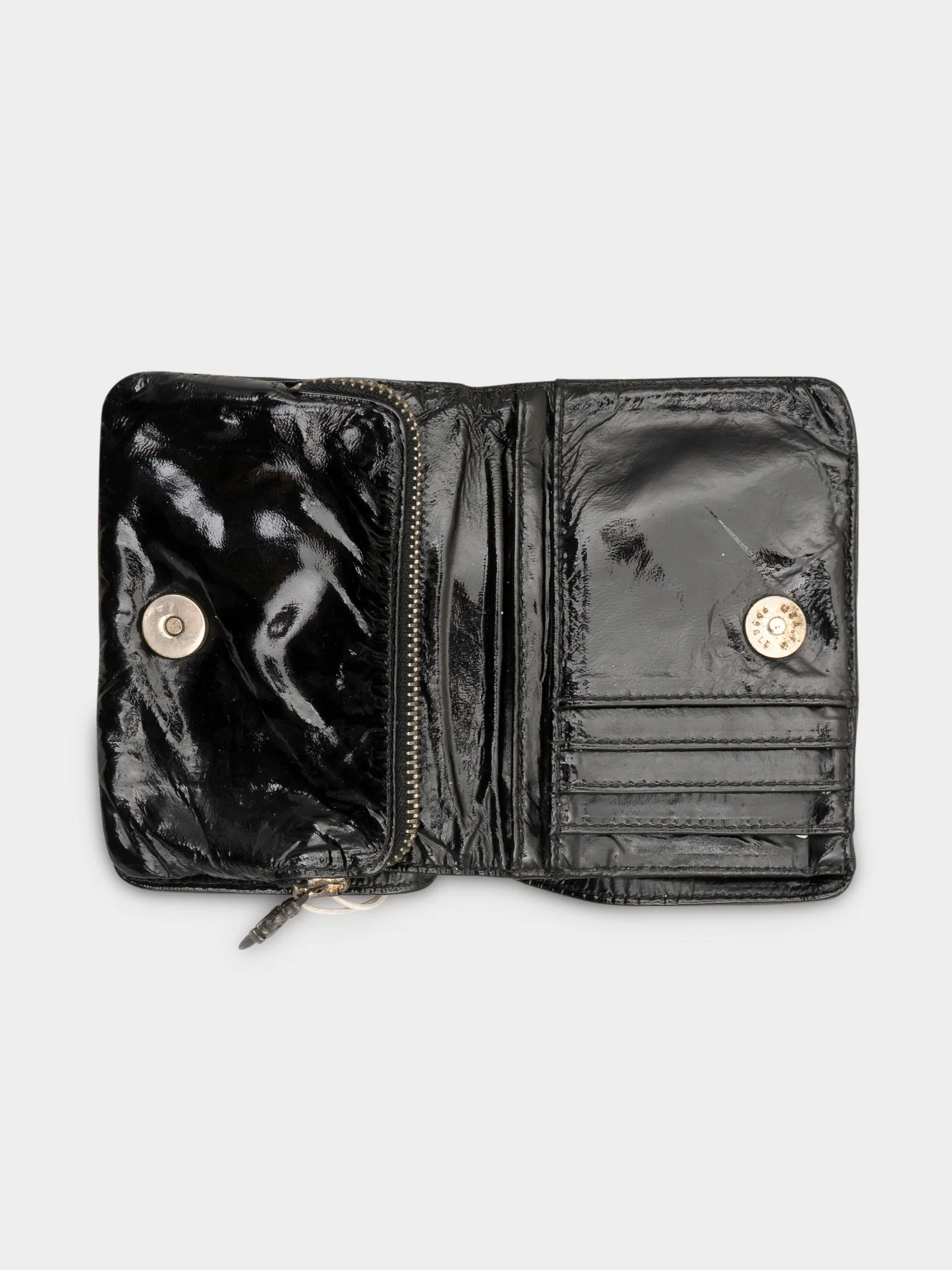 Patent Leather Wallet - Image 3