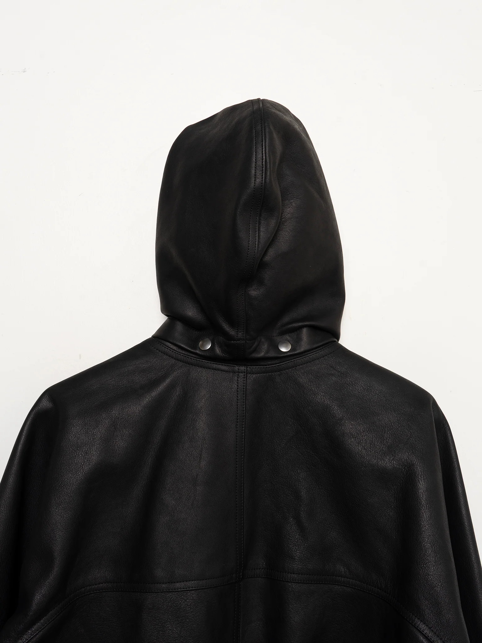 ‘Performa’ Hooded Calf Leather Jacket - Image 3