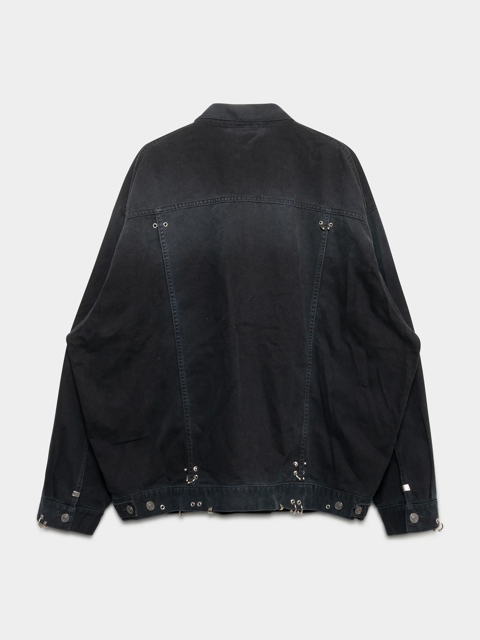Pierced Denim Jacket - Image 3