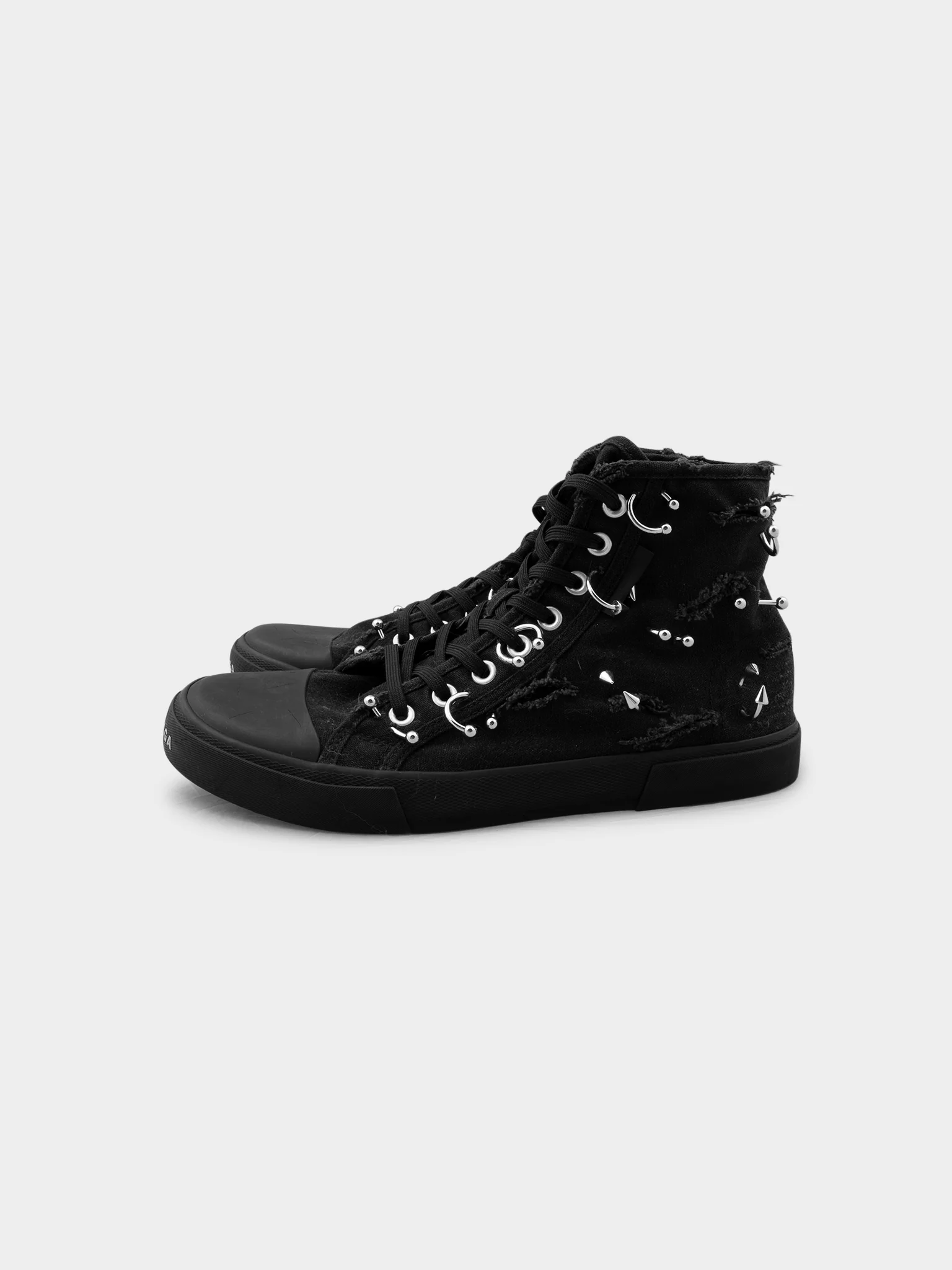 Pierced Hi-top Paris Sneakers - Image 2