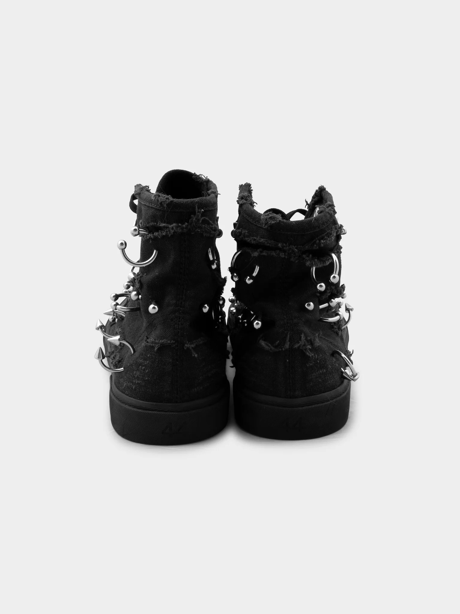 Pierced Hi-top Paris Sneakers - Image 3
