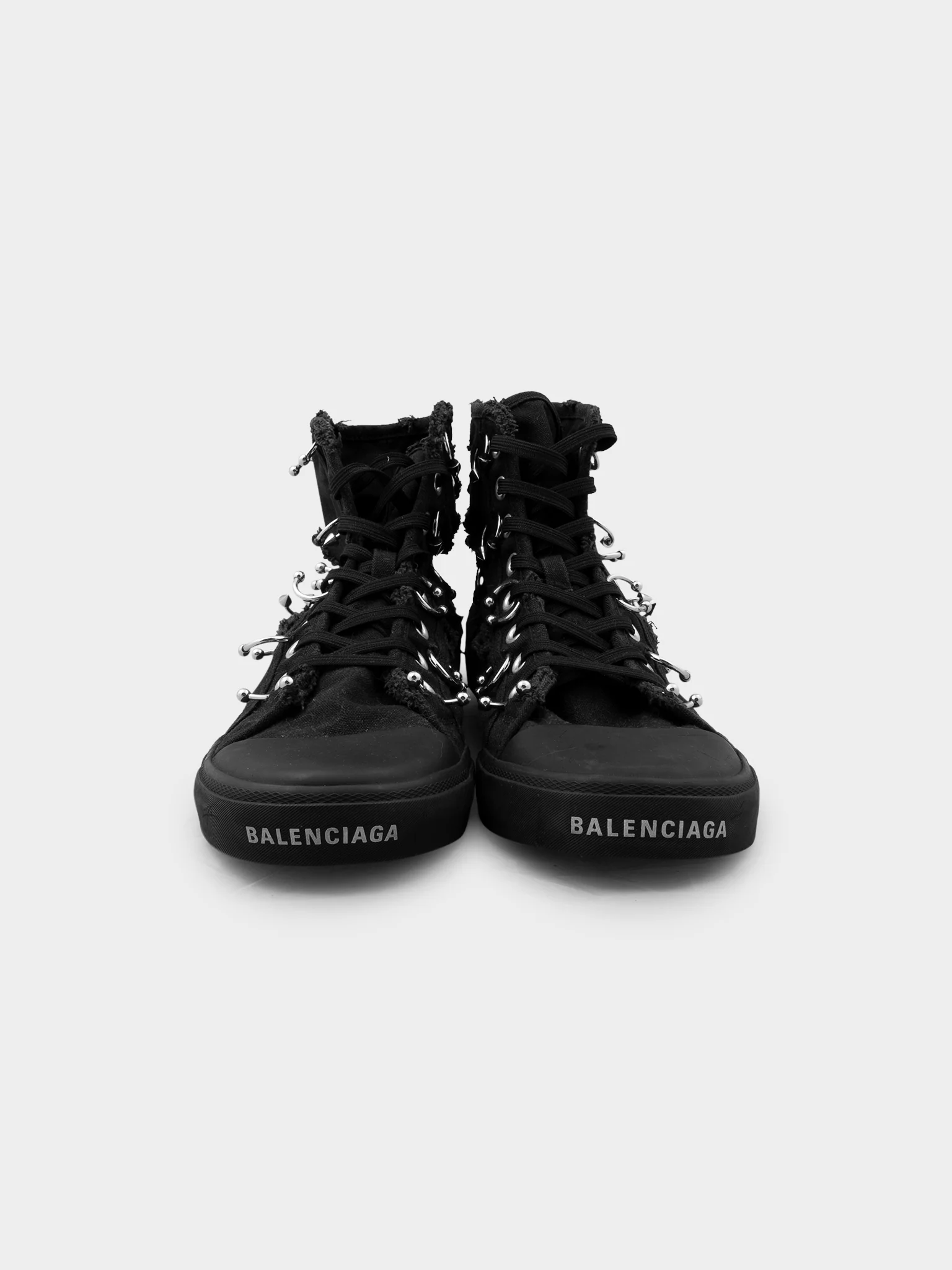 Pierced Hi-top Paris Sneakers - Image 5