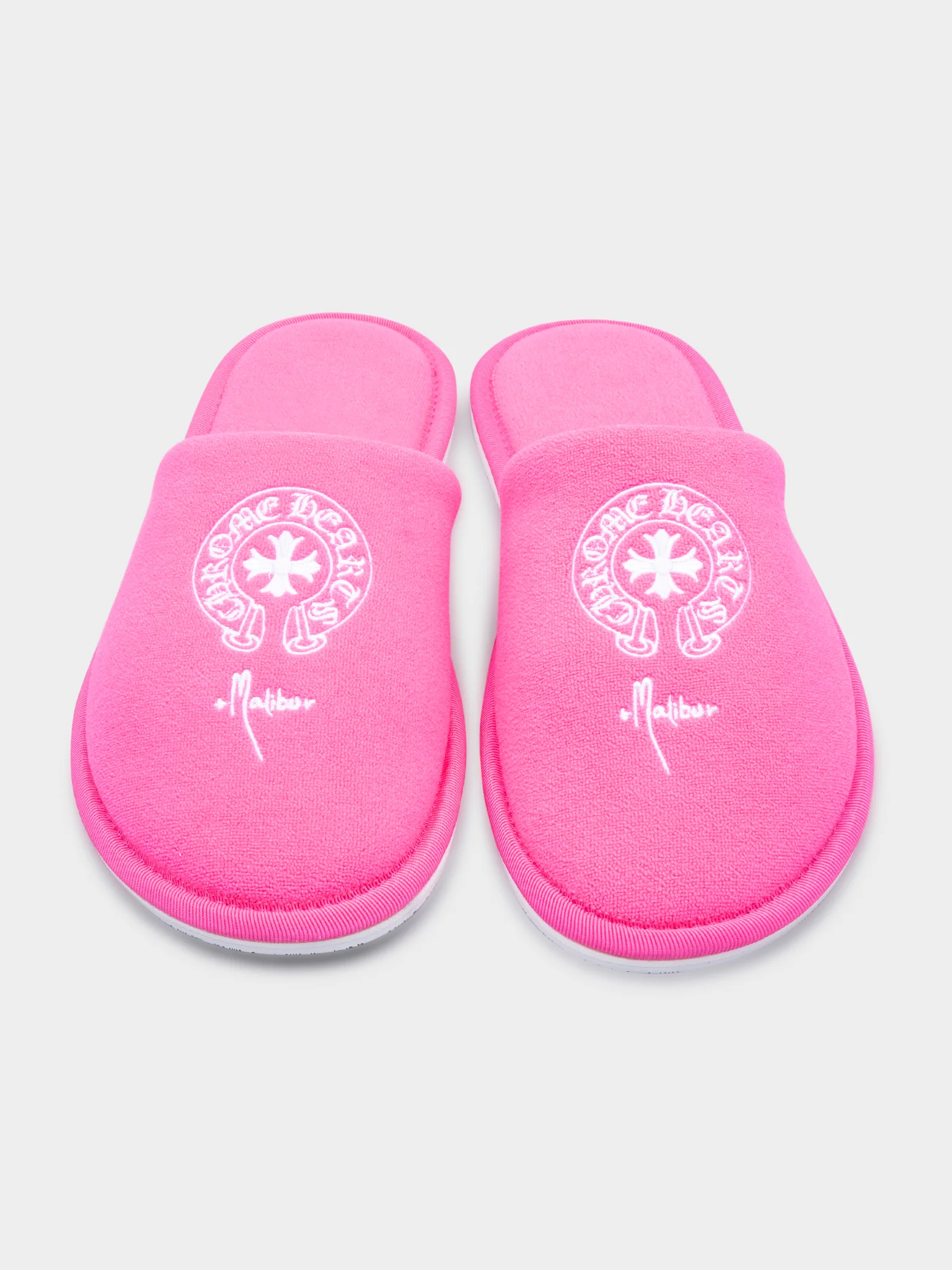 Pink Malibu Hotel Slippers