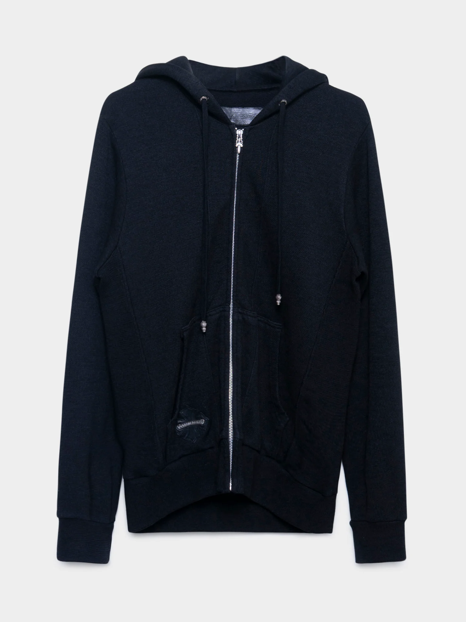 Plus Patch Zip Up Hoodie
