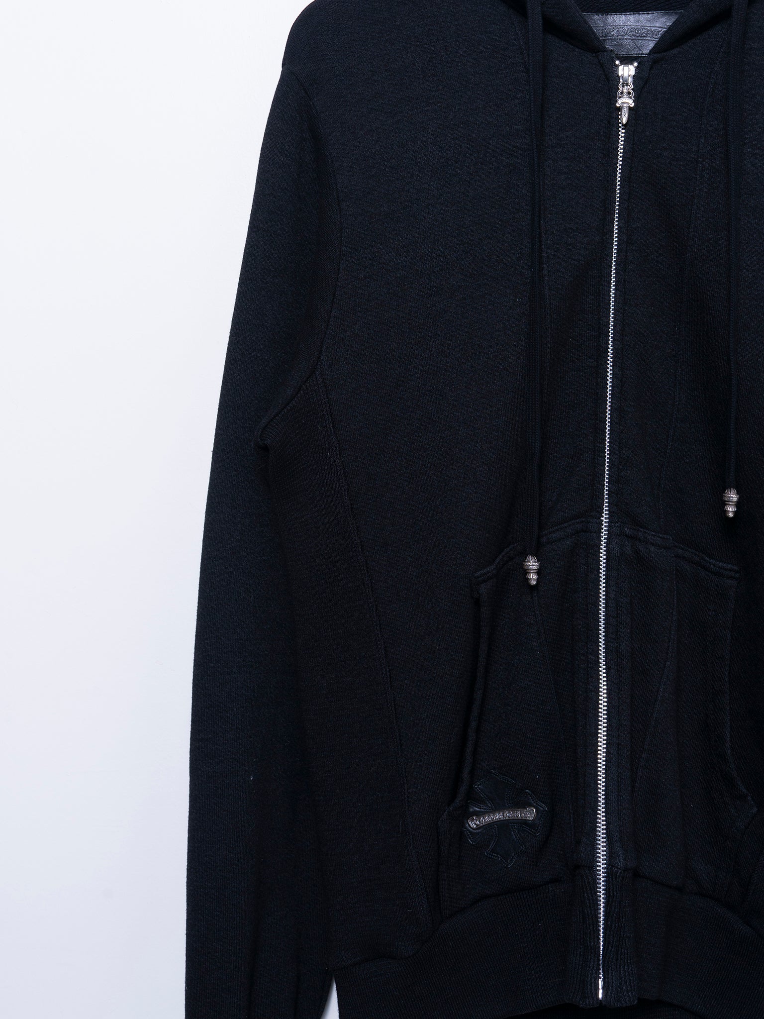 Plus Patch Zip Up Hoodie - Image 2