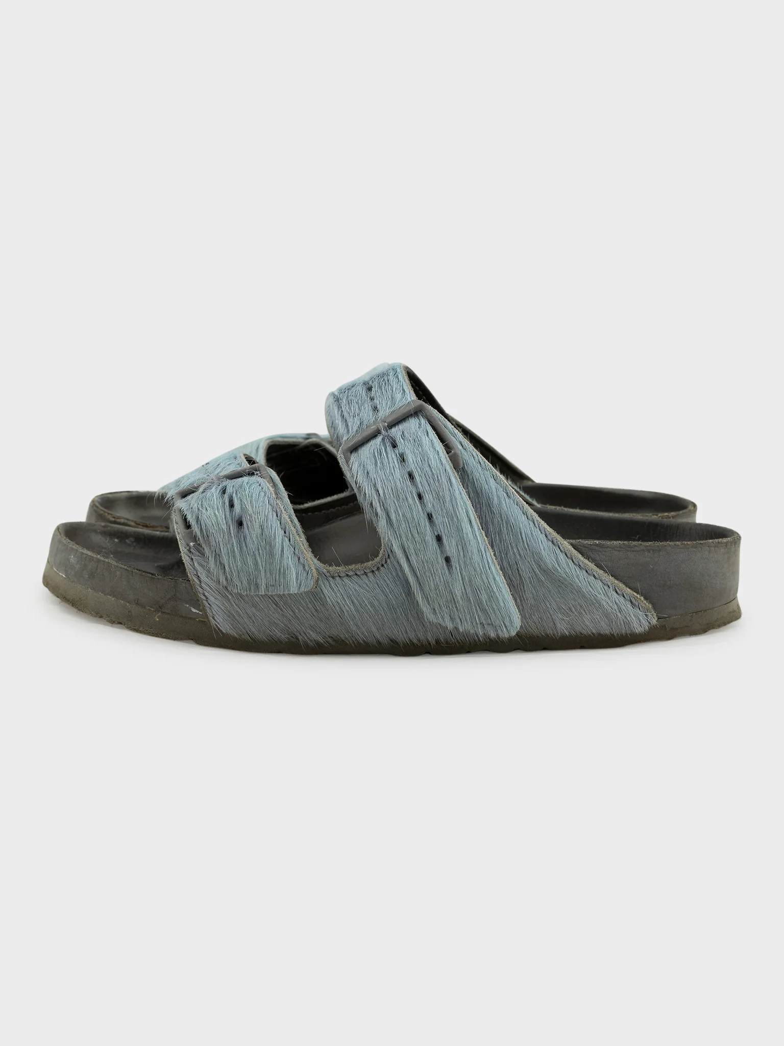 Pony Hair Arizona Sandals - Image 3