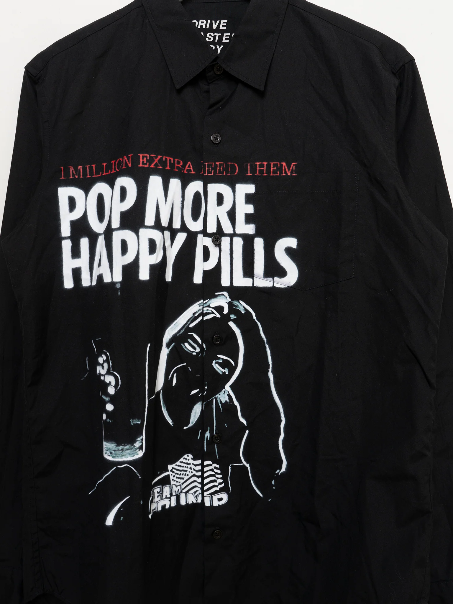 Pop More Happy Pills Shirt - Image 2