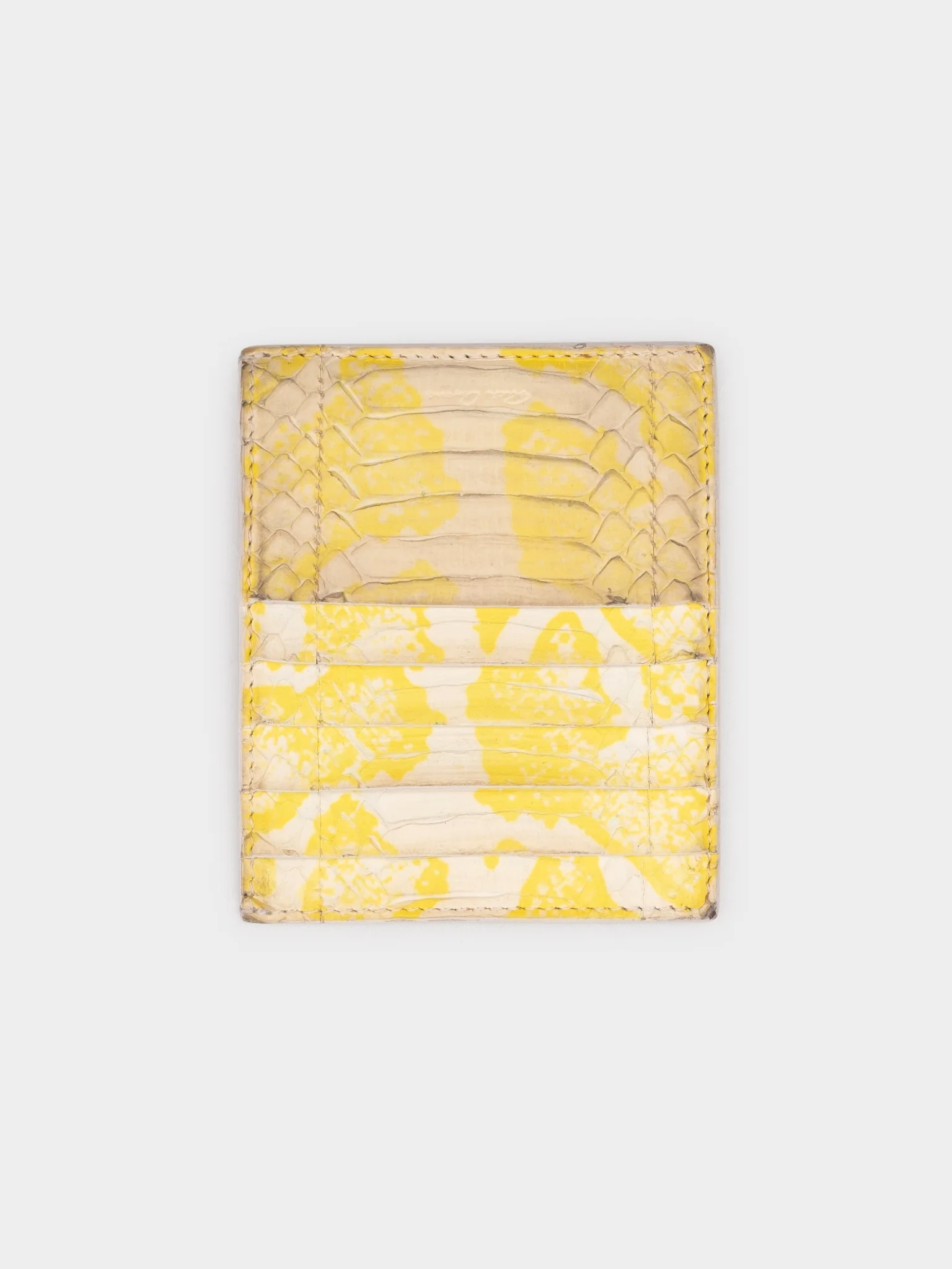 Python Leather Wallet - Image 2