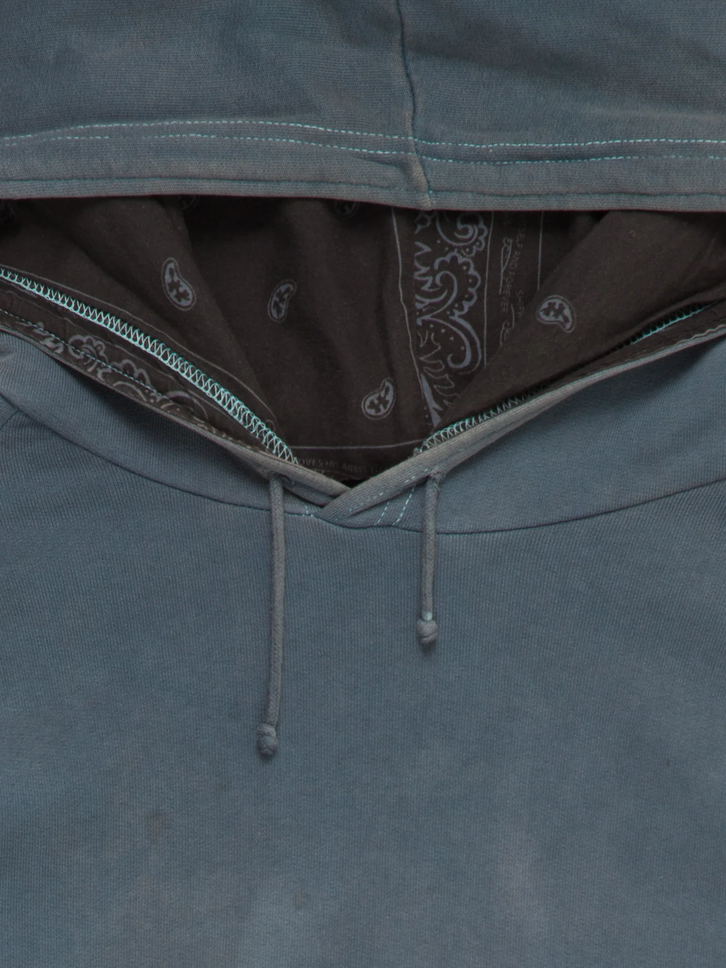 'Waves' Paisley Hoodie - Image 2