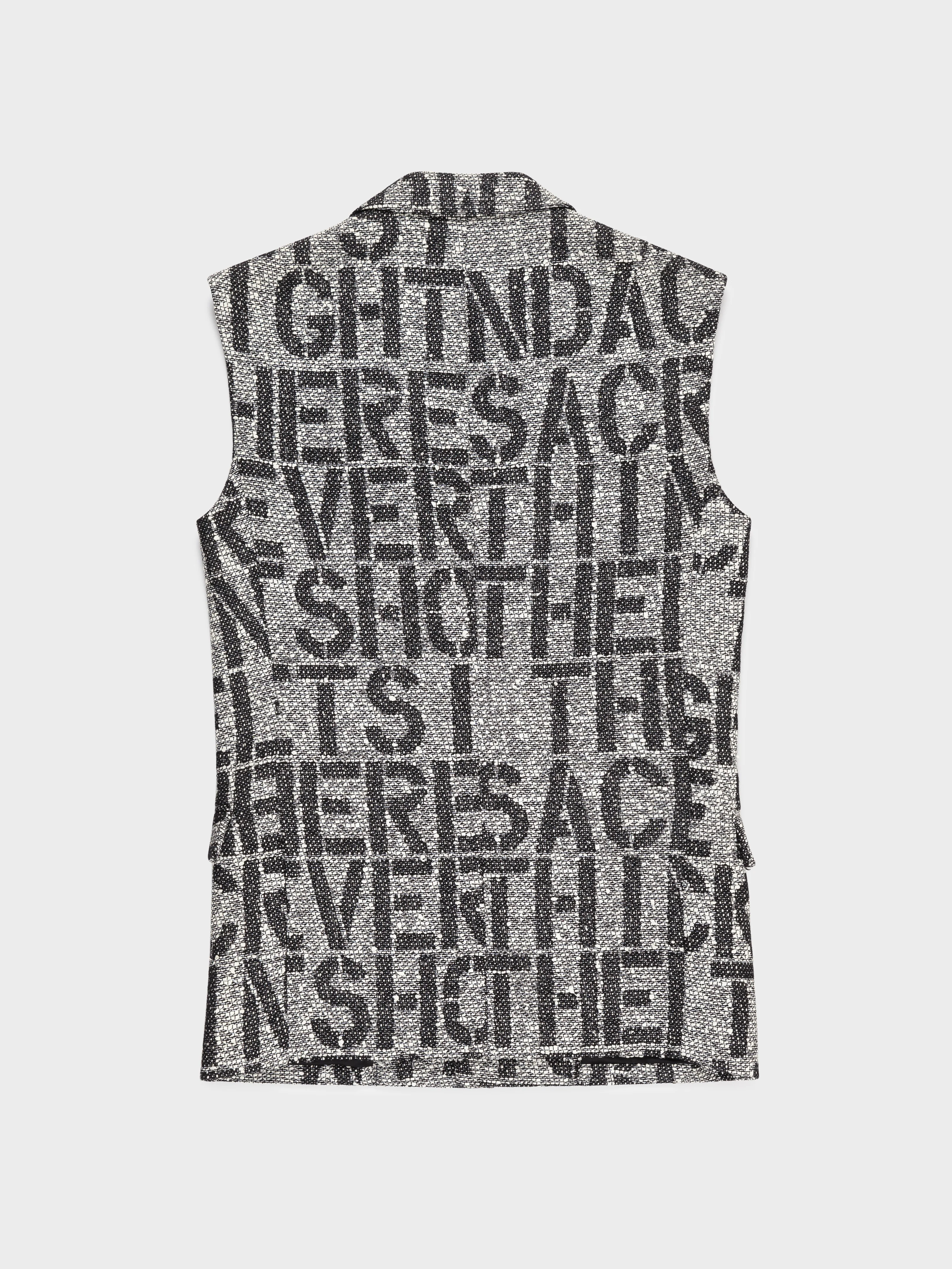 Christopher Wool Textured Vest - Image 2
