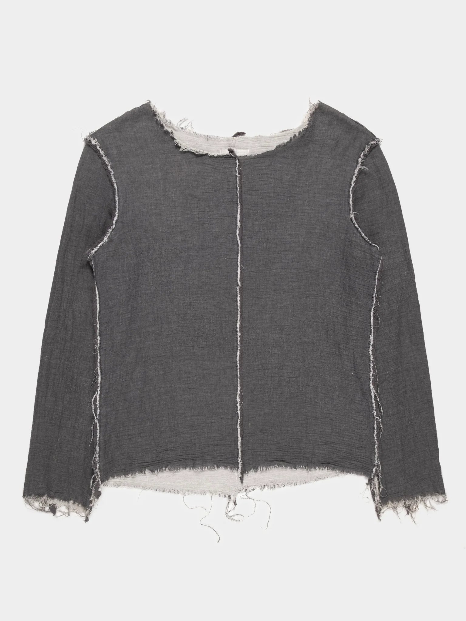 Raw Edge Long Sleeve