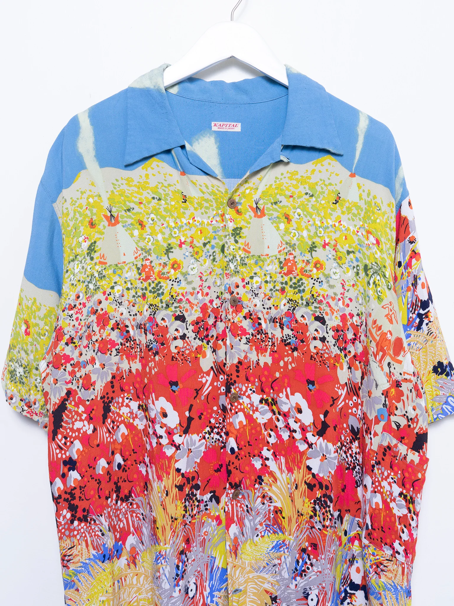 Rayon Navajo Land Aloha Shirt - Image 2