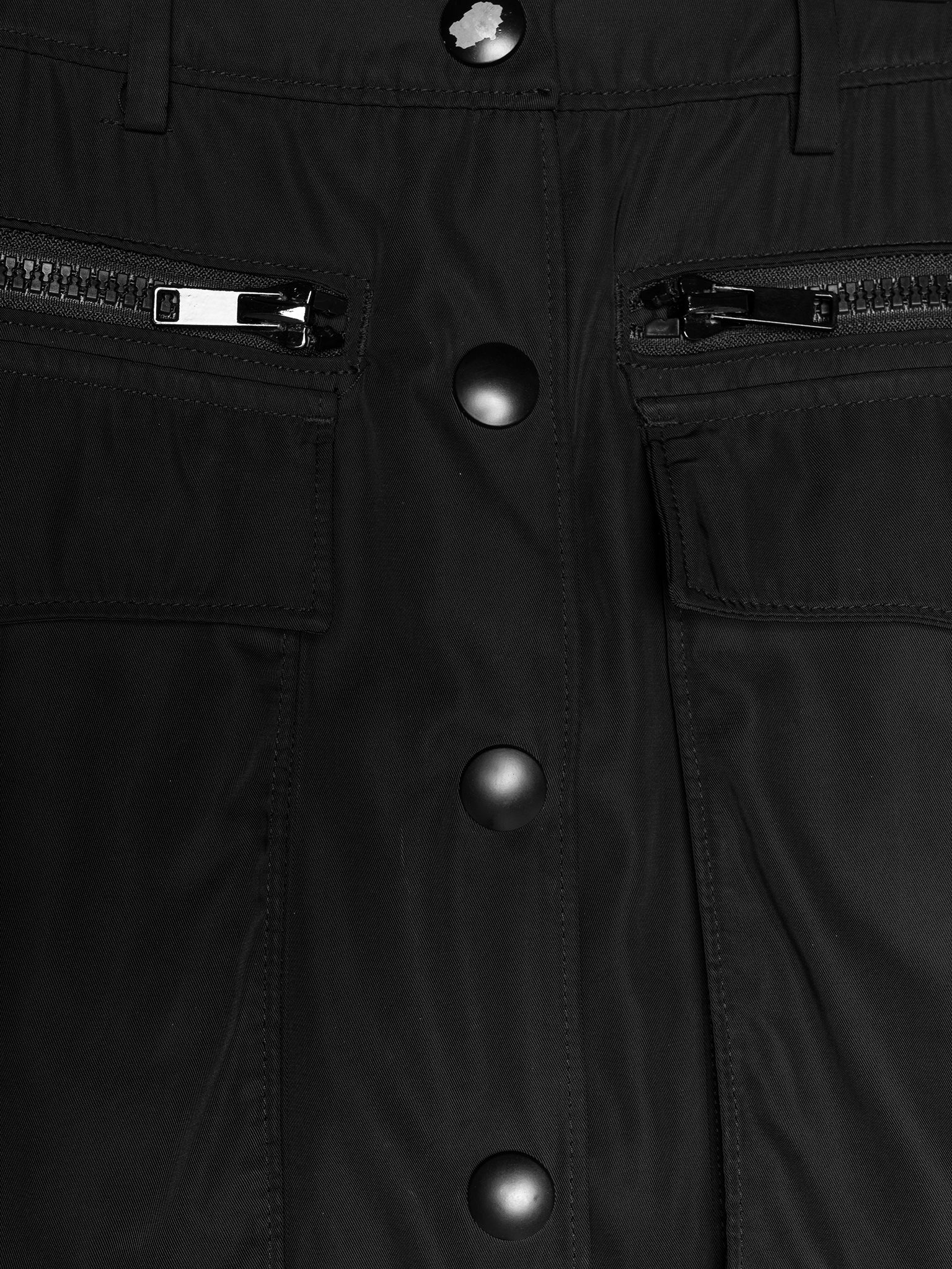 Gabardine Nylon Cargo Skirt - Image 4