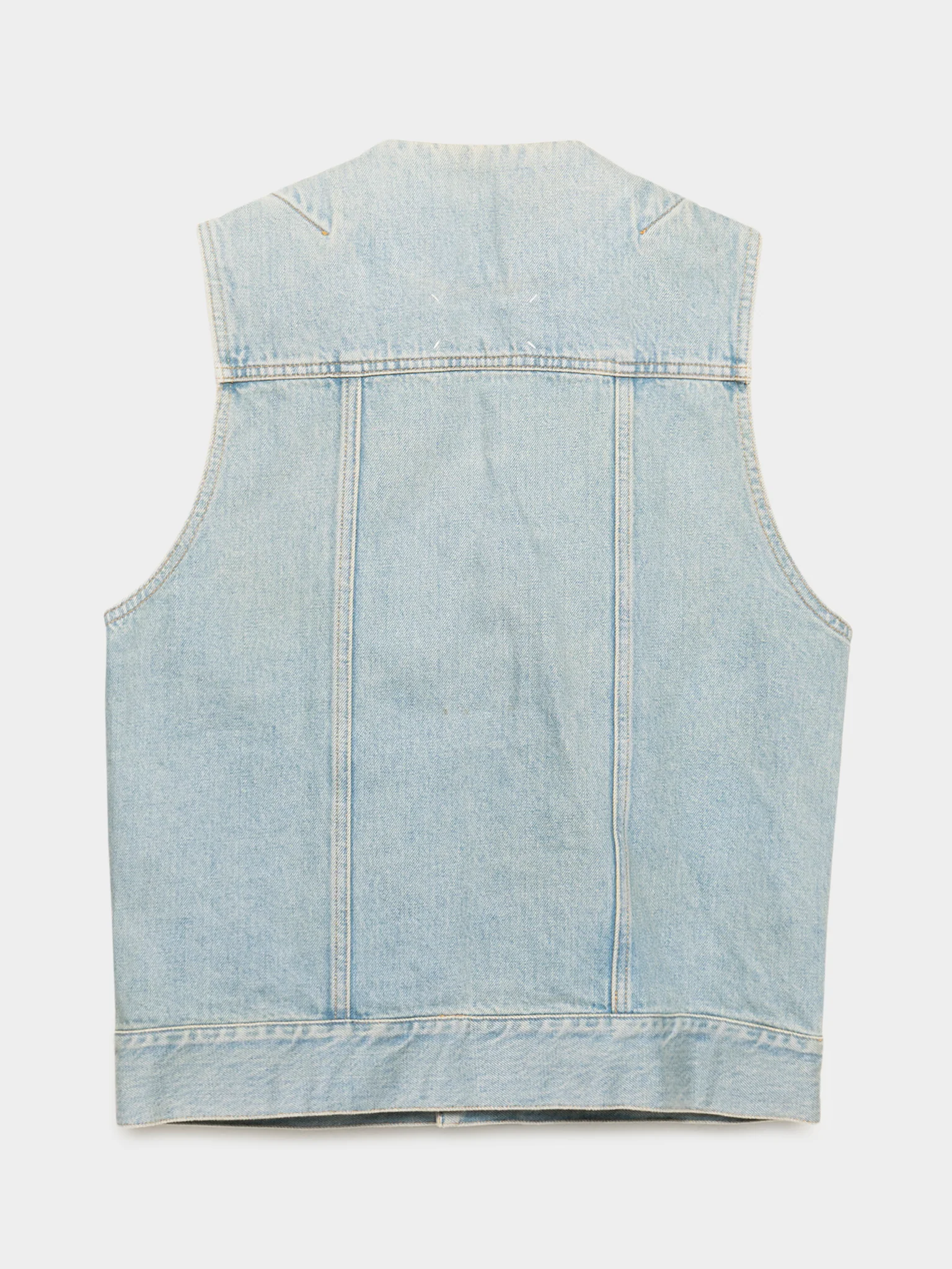 Reconstructed Denim Vest - Image 3
