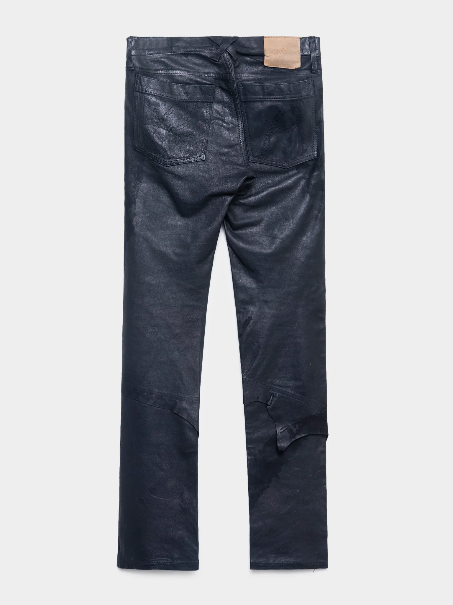 Recycouture Leather Pants - Image 3