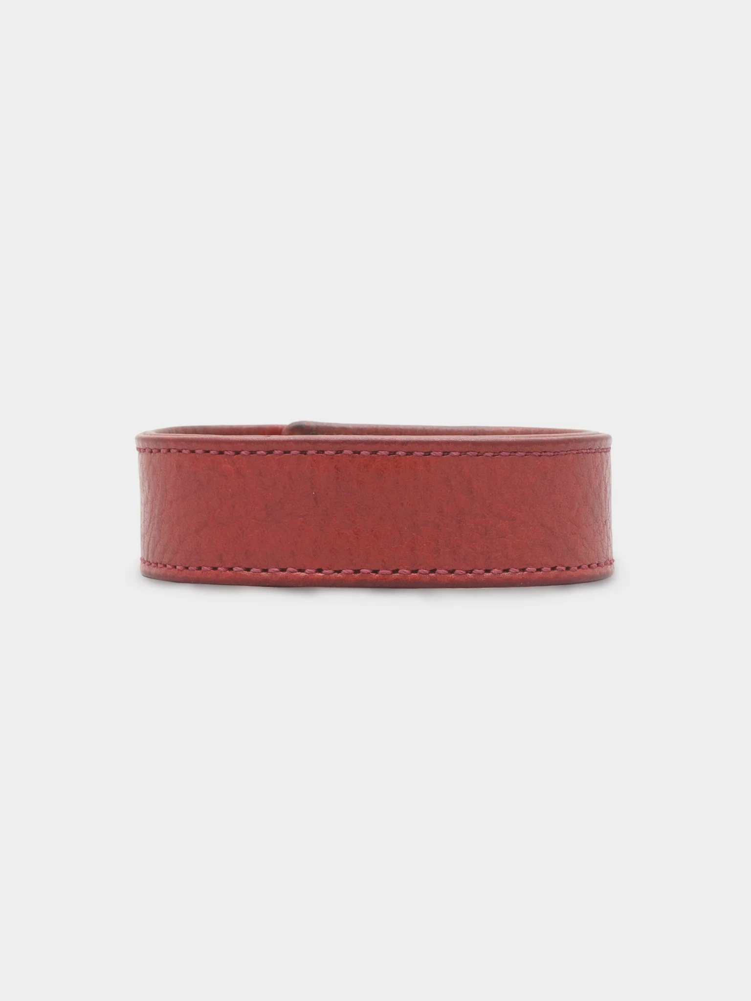 Red Leather Star Bracelet - Image 4