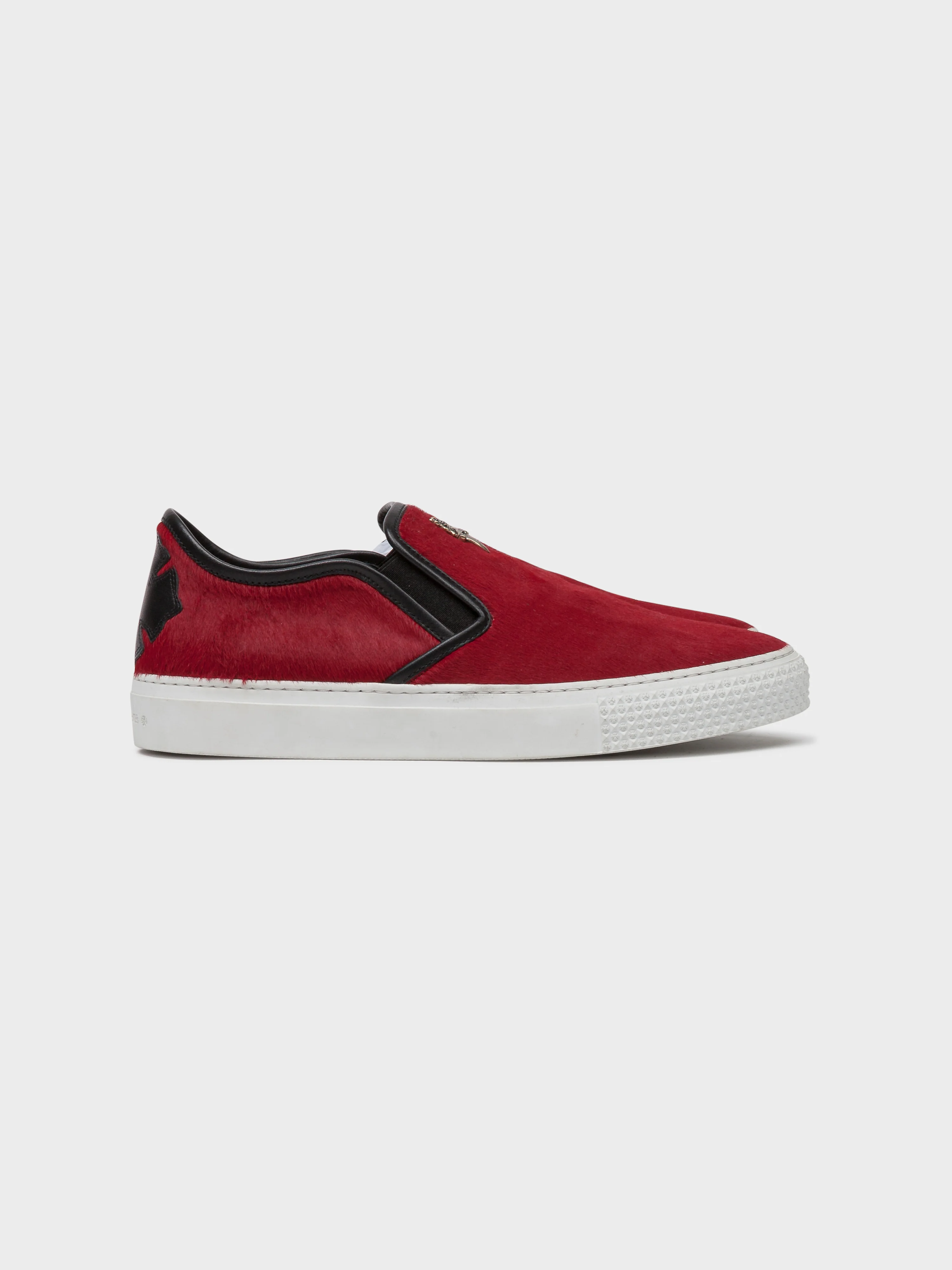 Red Pony Hair Vans - Image 2