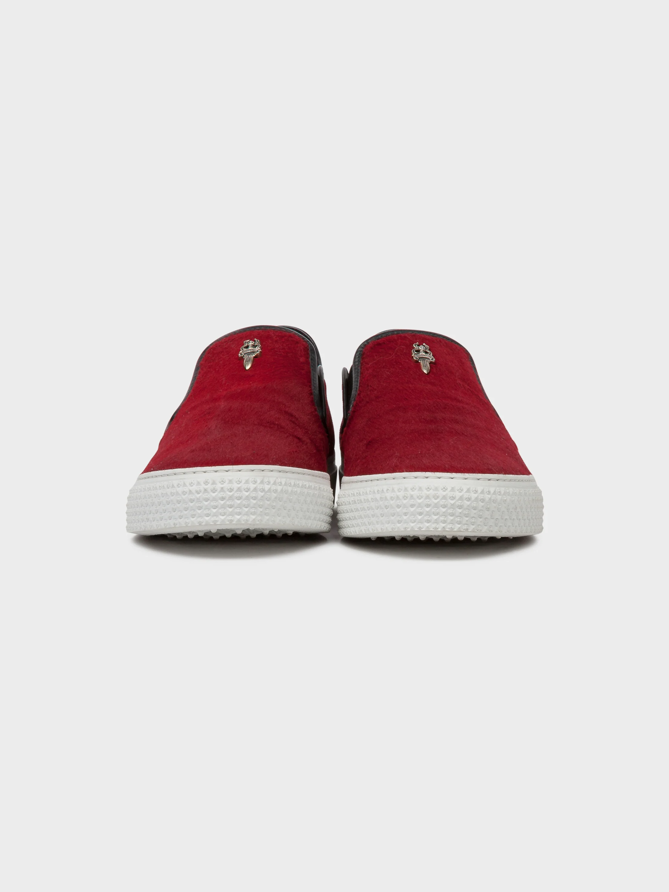 Red Pony Hair Vans - Image 3