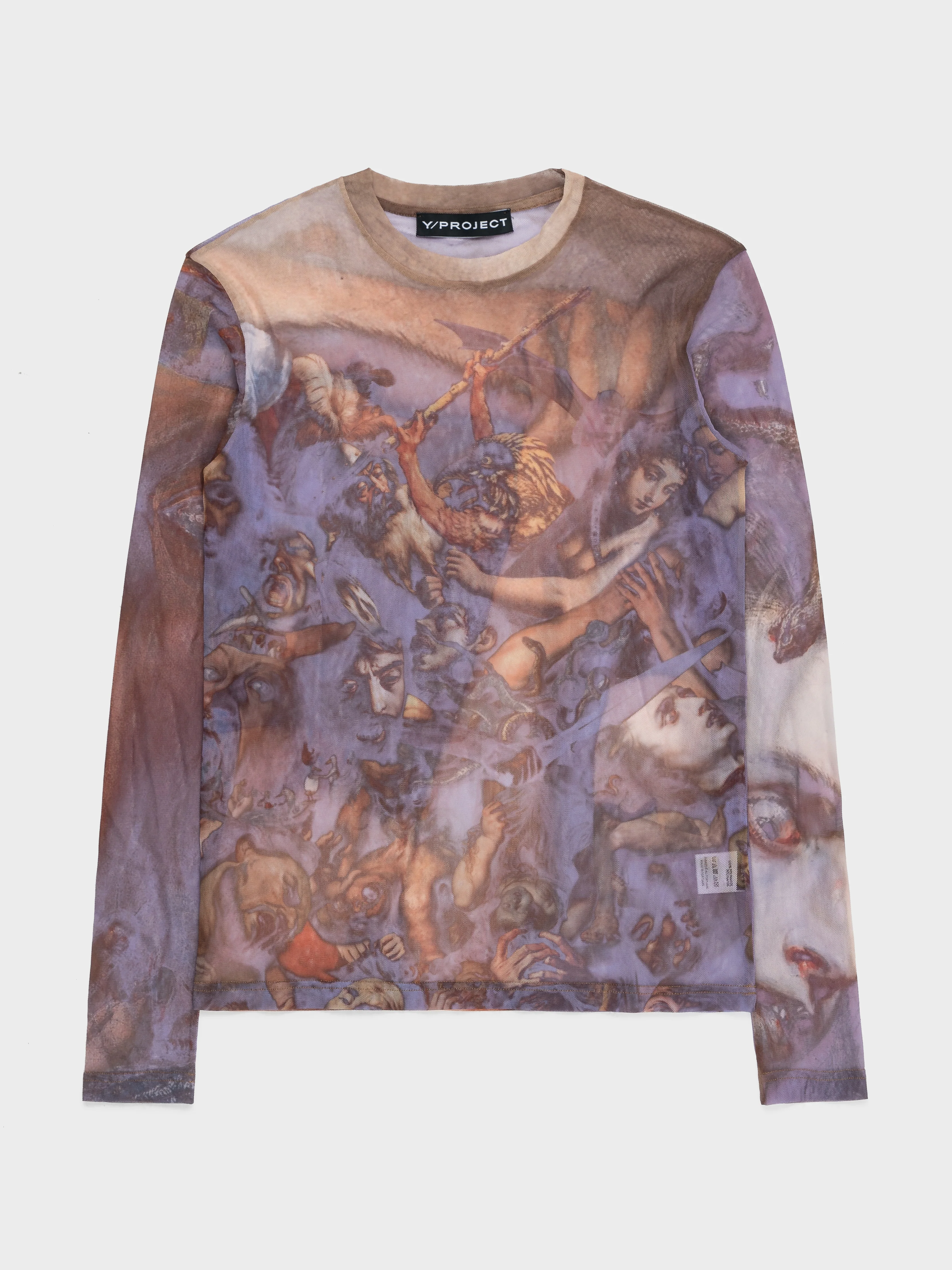 Renaissance Semi Sheer Long Sleeve T-Shirt