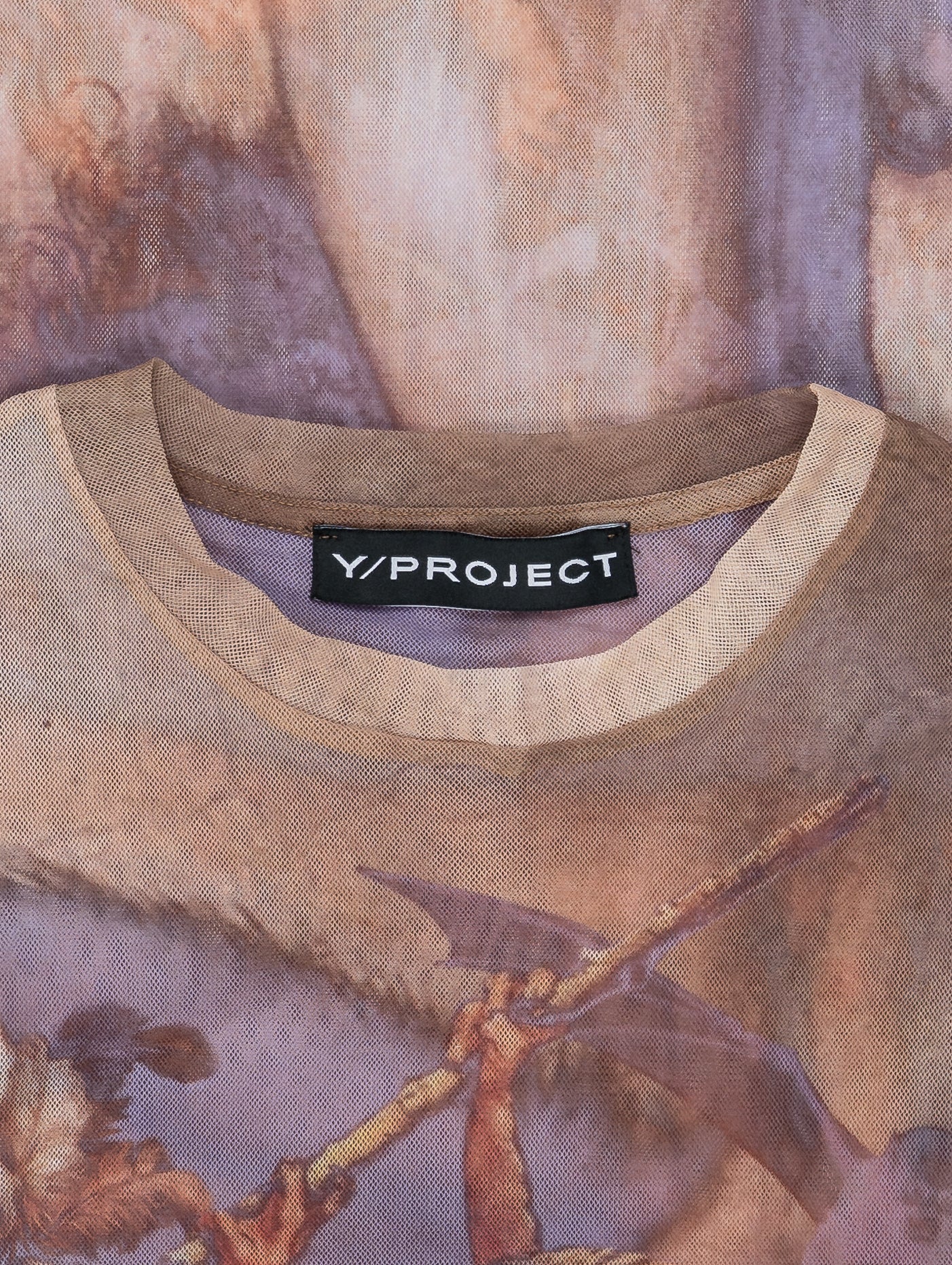 Renaissance Semi Sheer Long Sleeve T-Shirt - Image 2