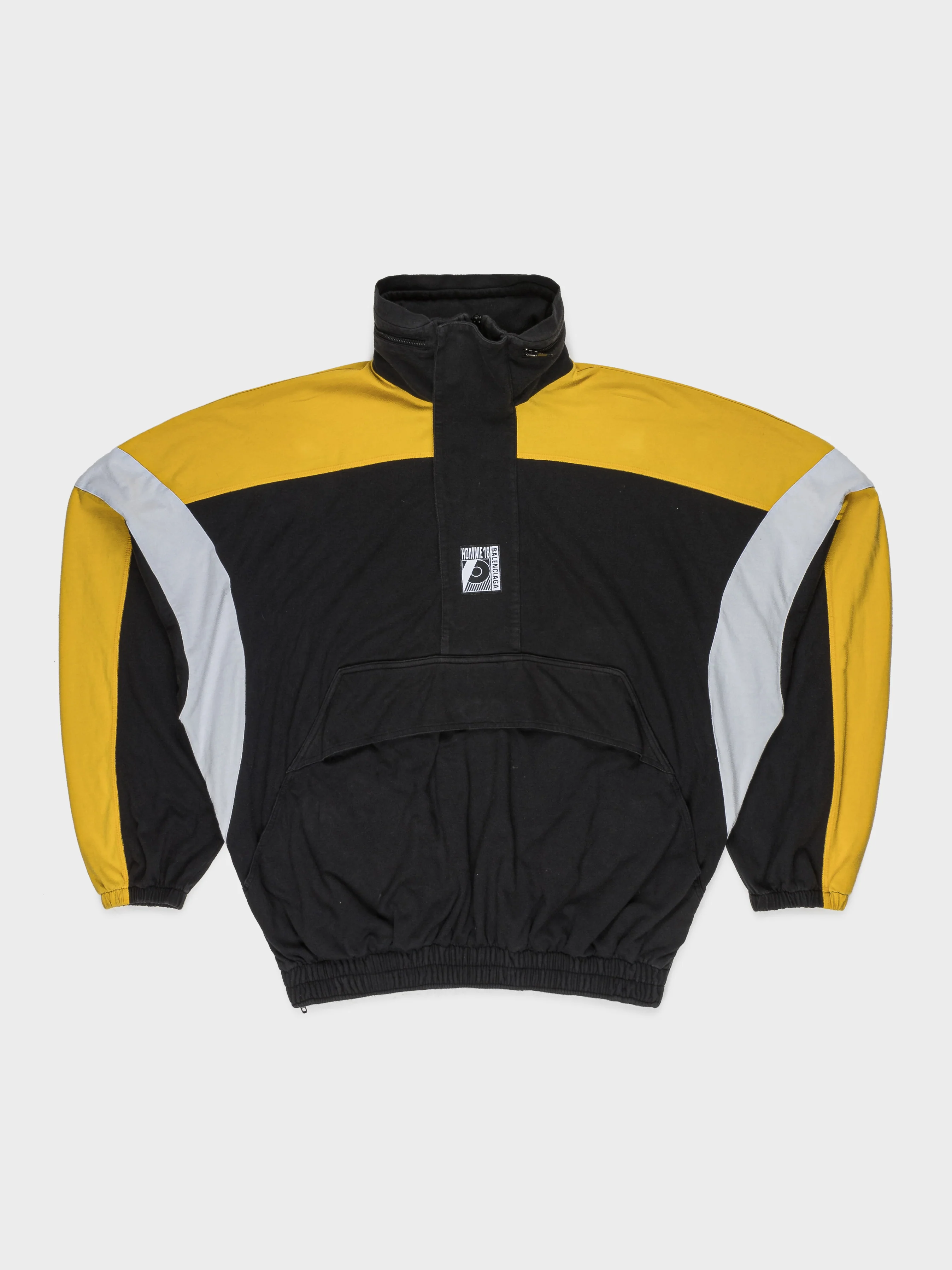 Sample Retro Pullover Warm Up Jacket - Image 3