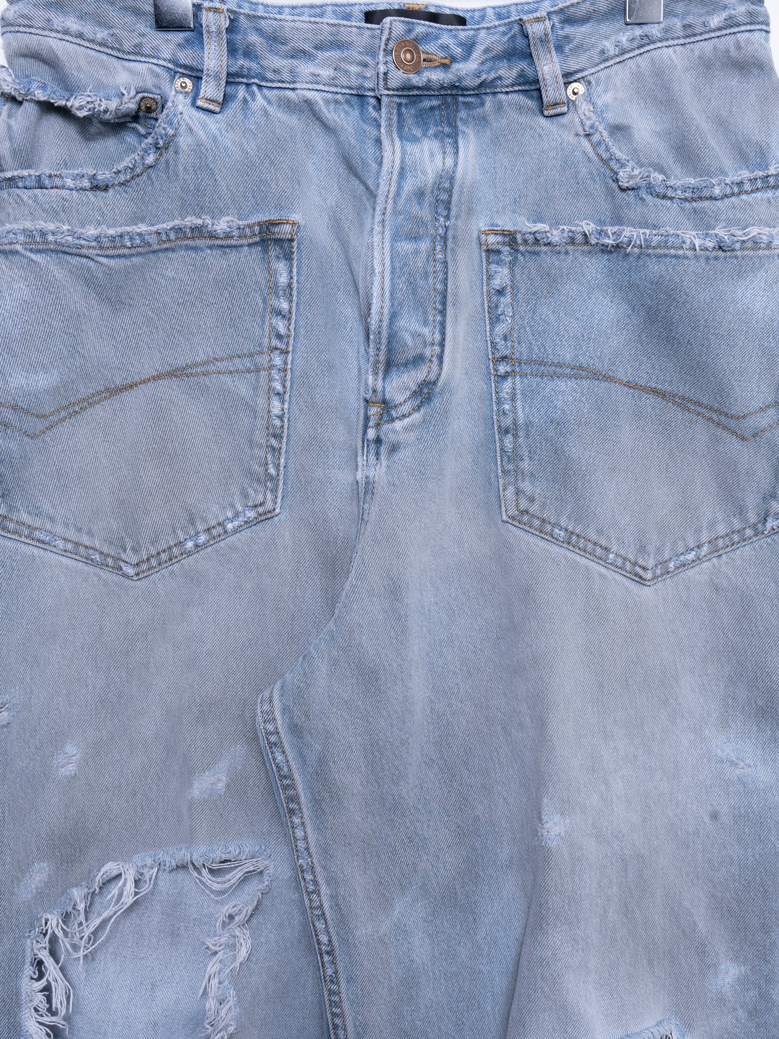 Reverse Pocket Baggy Denim - Image 2