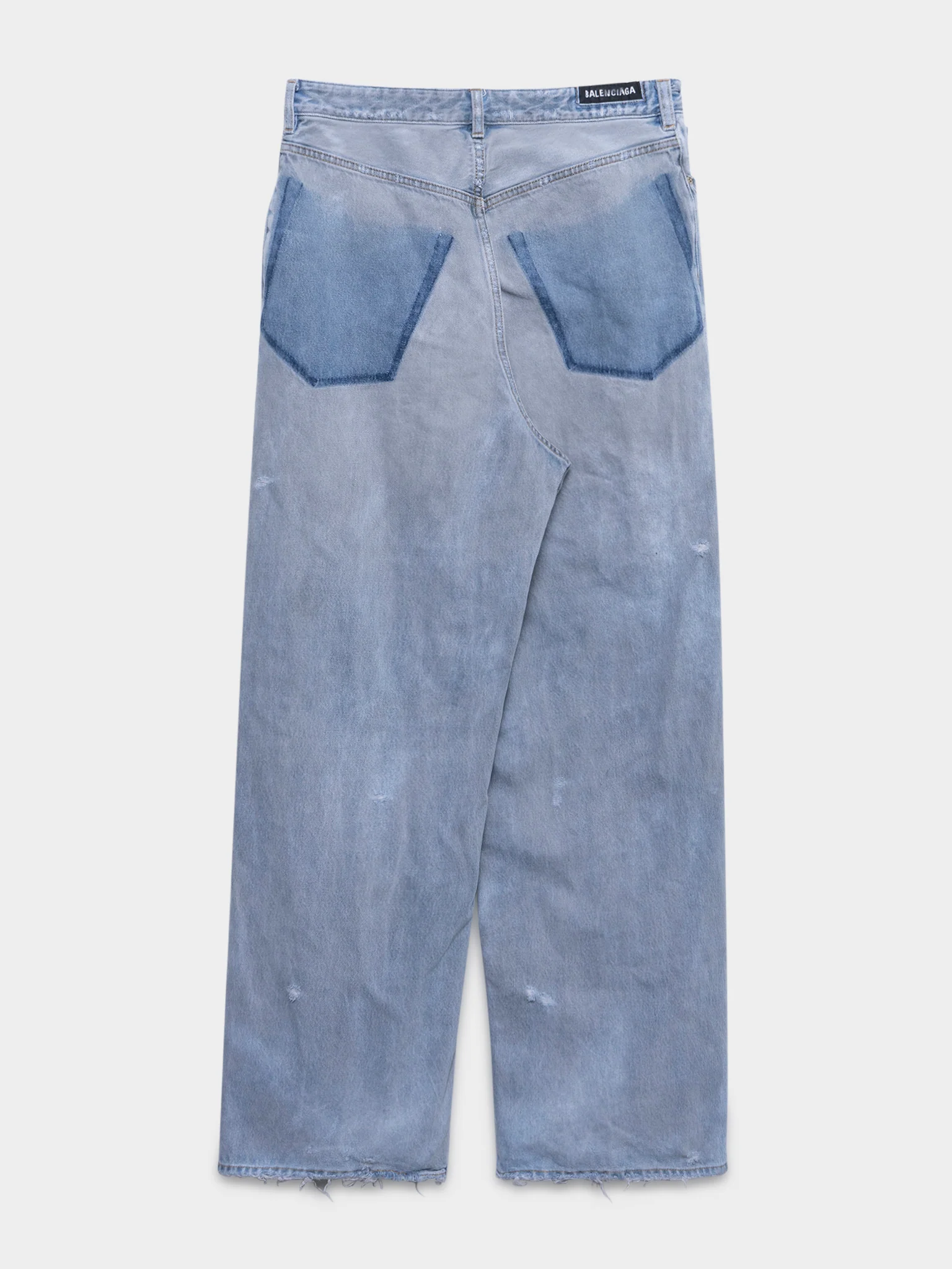 Reverse Pocket Baggy Denim - Image 4
