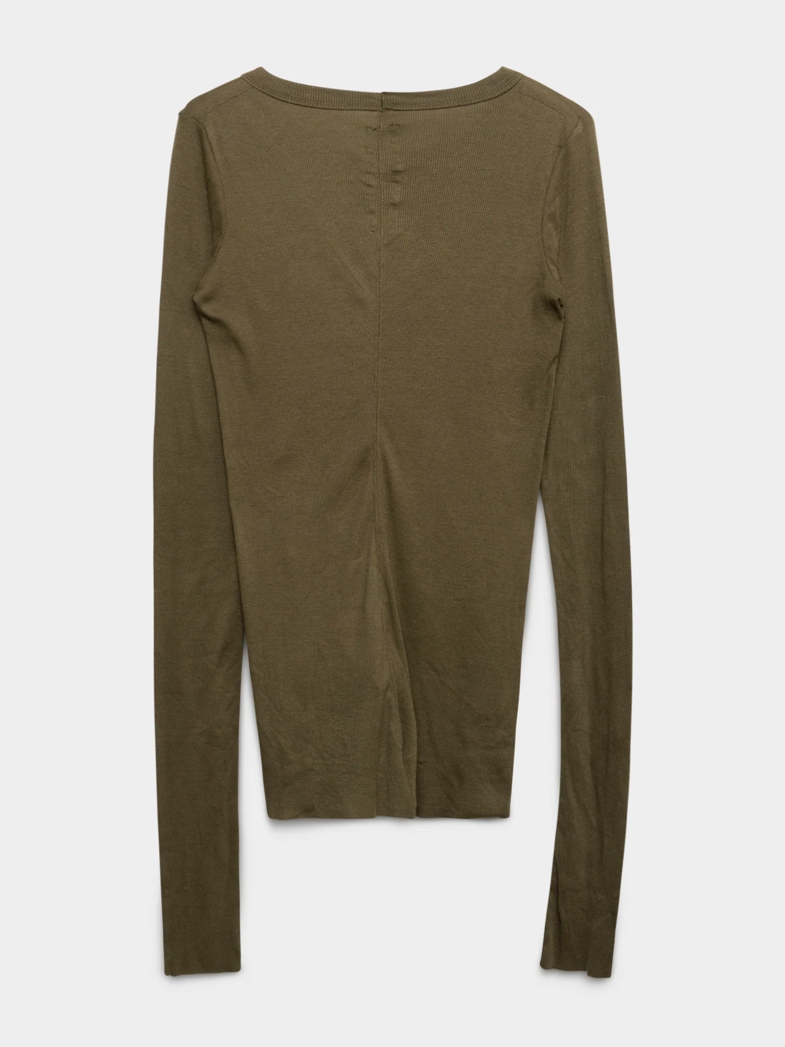 Ribbed Long Sleeve Shirt - Image 2